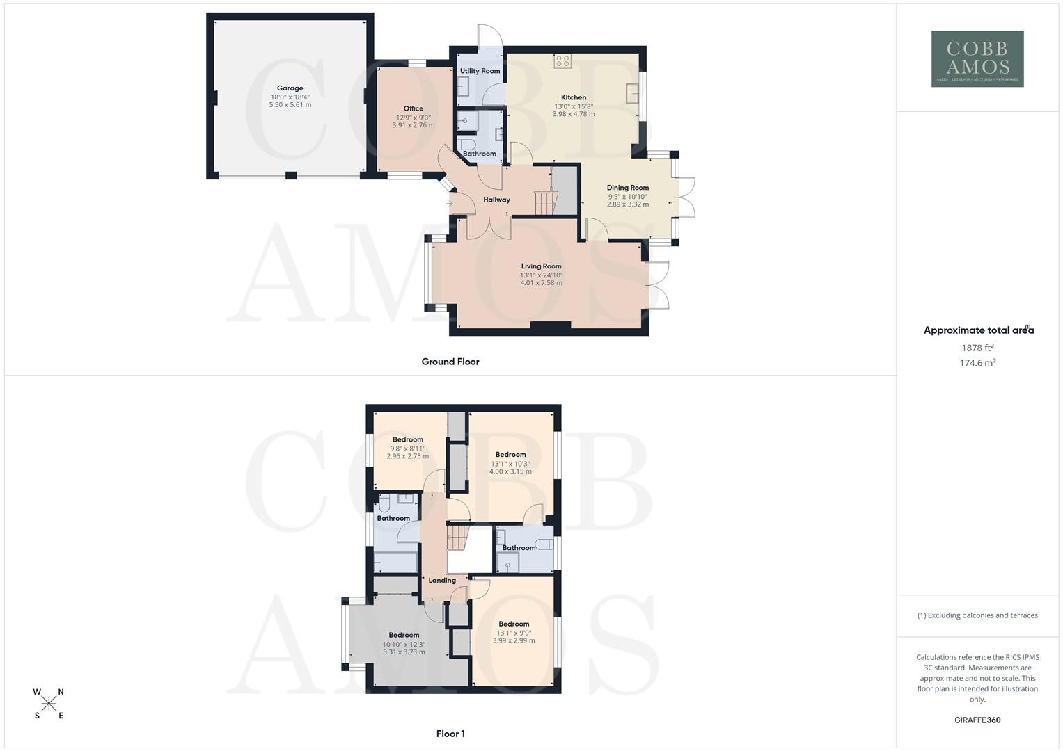 3, Seabourne Gardens, Madley, Hereford floorplan