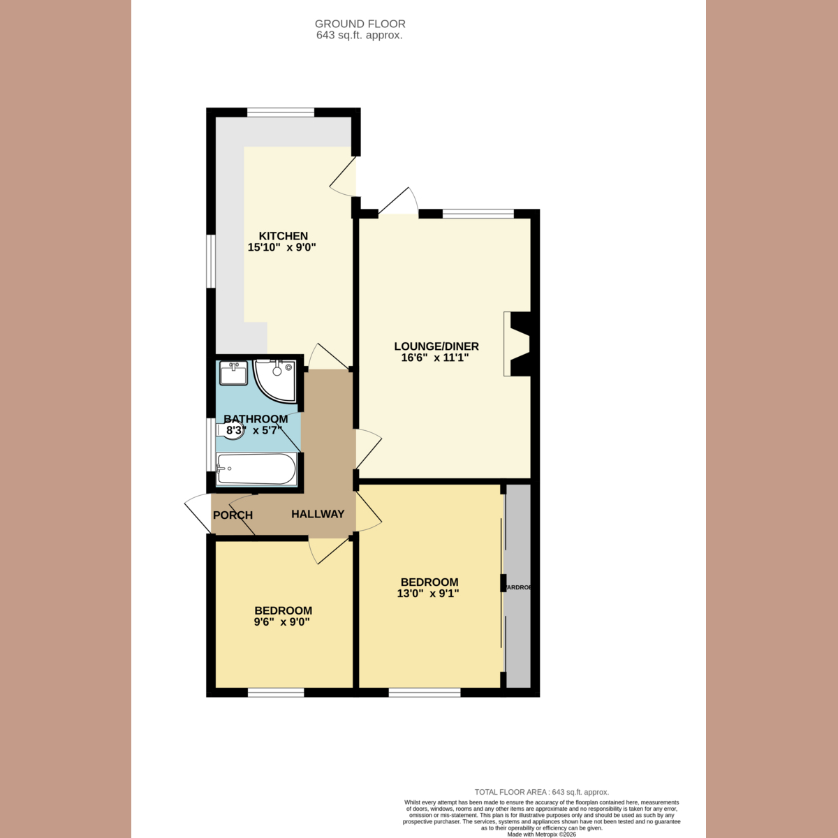 23, Macmurdo Road, Leigh-on-sea floorplan