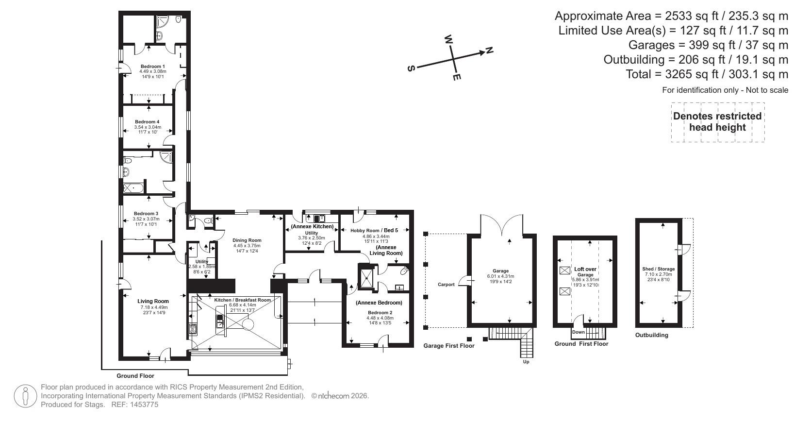 Brambles, Crediton floorplan