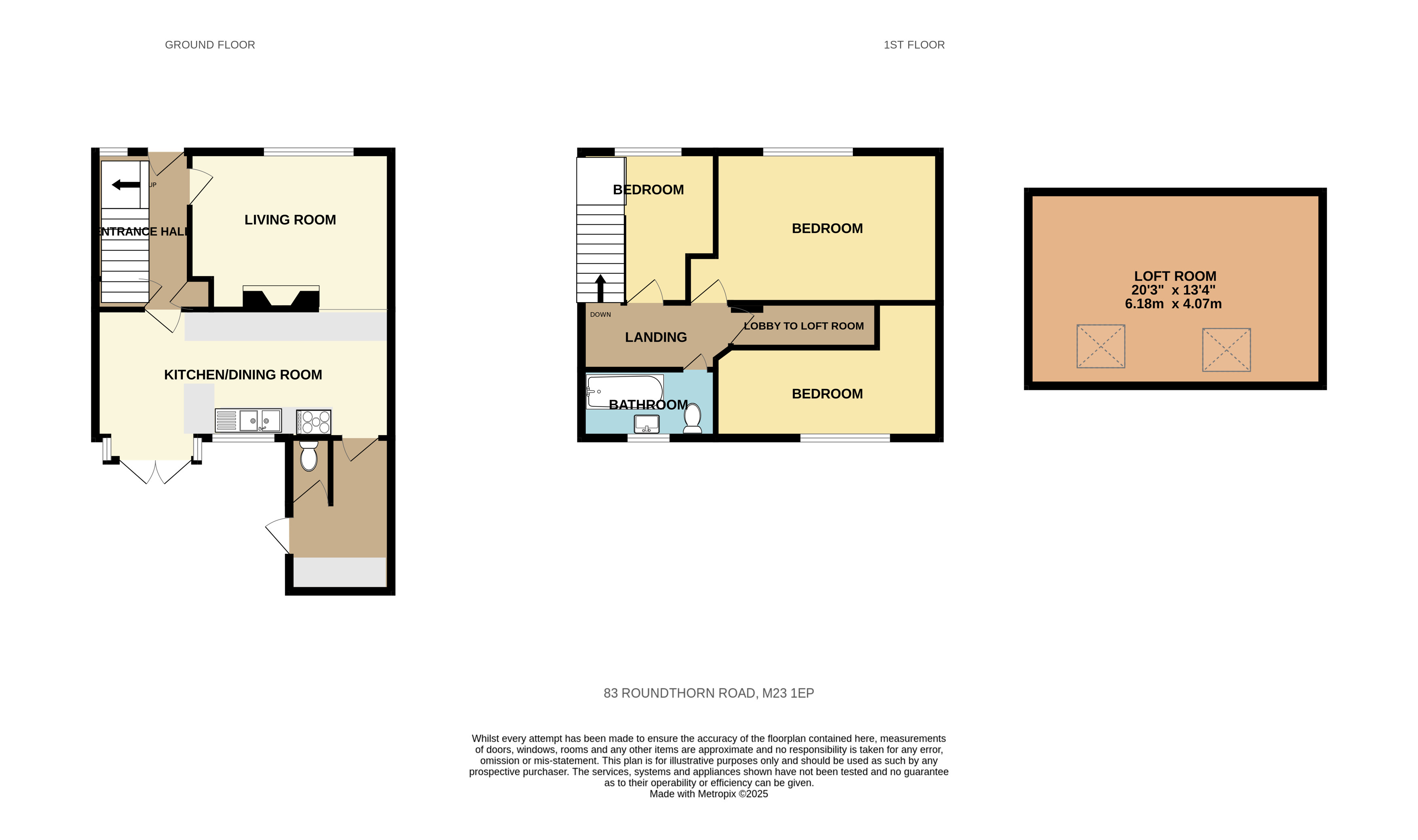 Roundthorn Road, Manchester M23 floorplan