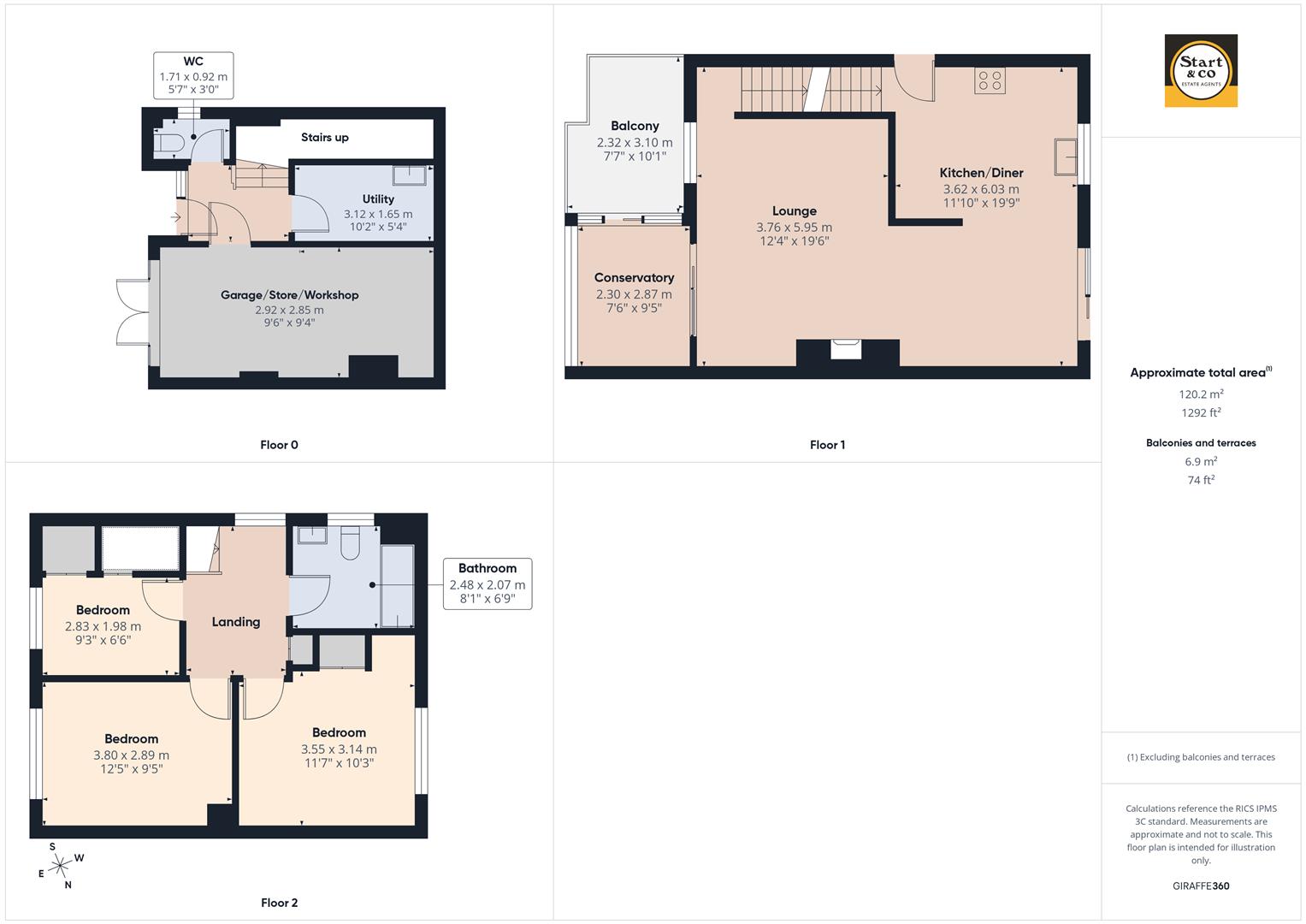 Trezise, Trenance Lane., Newquay floorplan