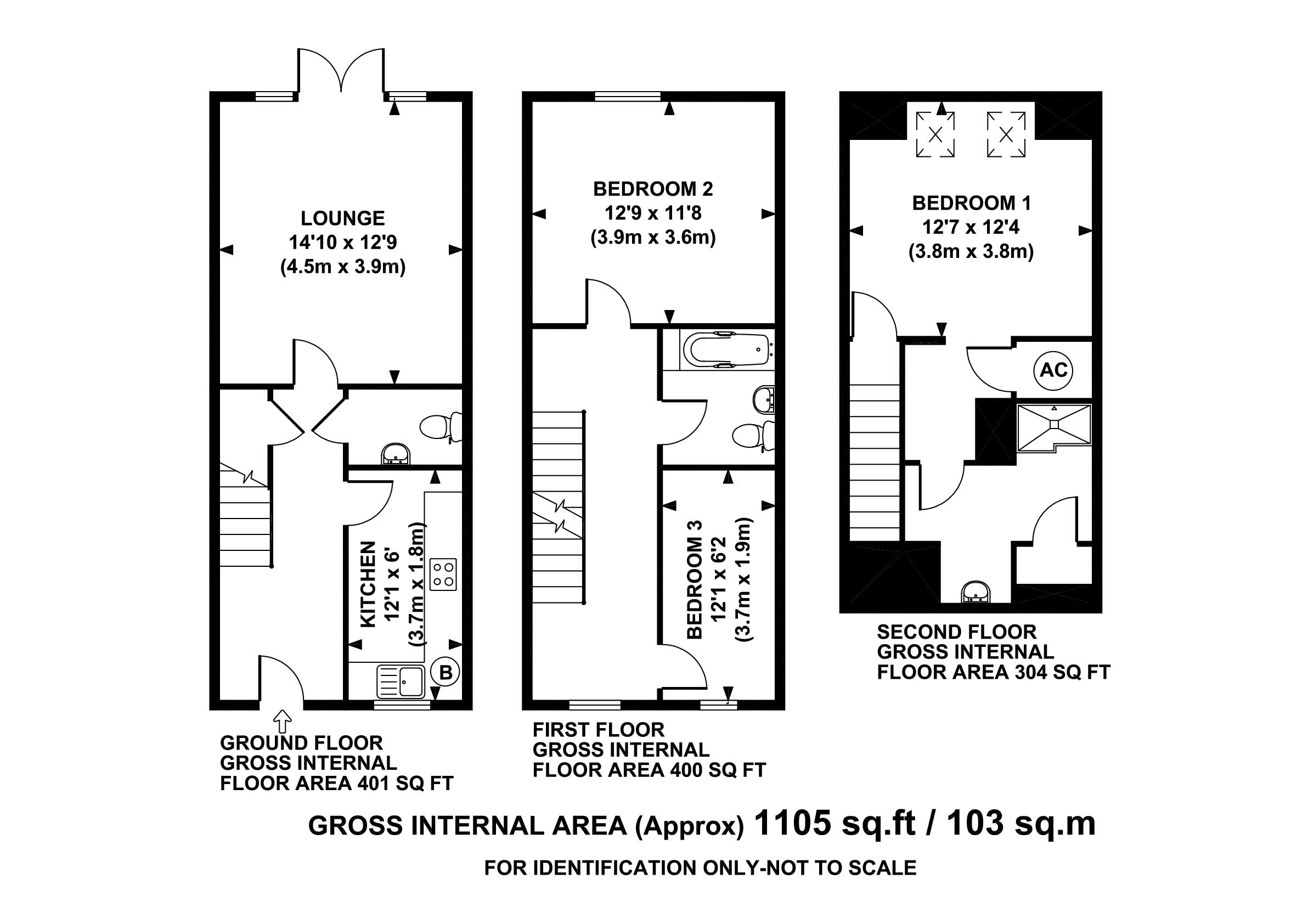 3 Bedrooms  to rent in Johnson Drive, Leighton Buzzard LU7