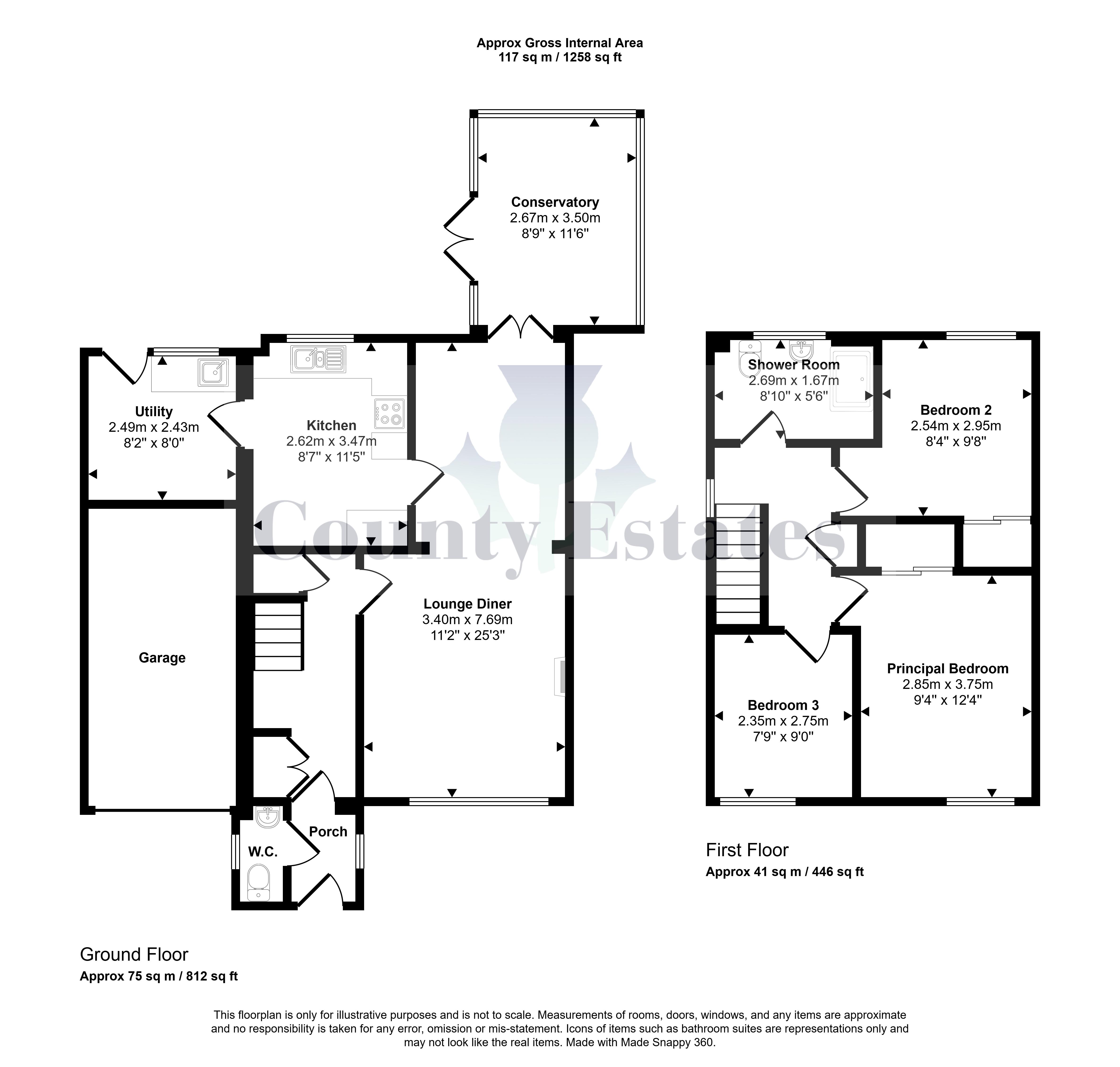 34, Wood Avens, Tullibody floorplan
