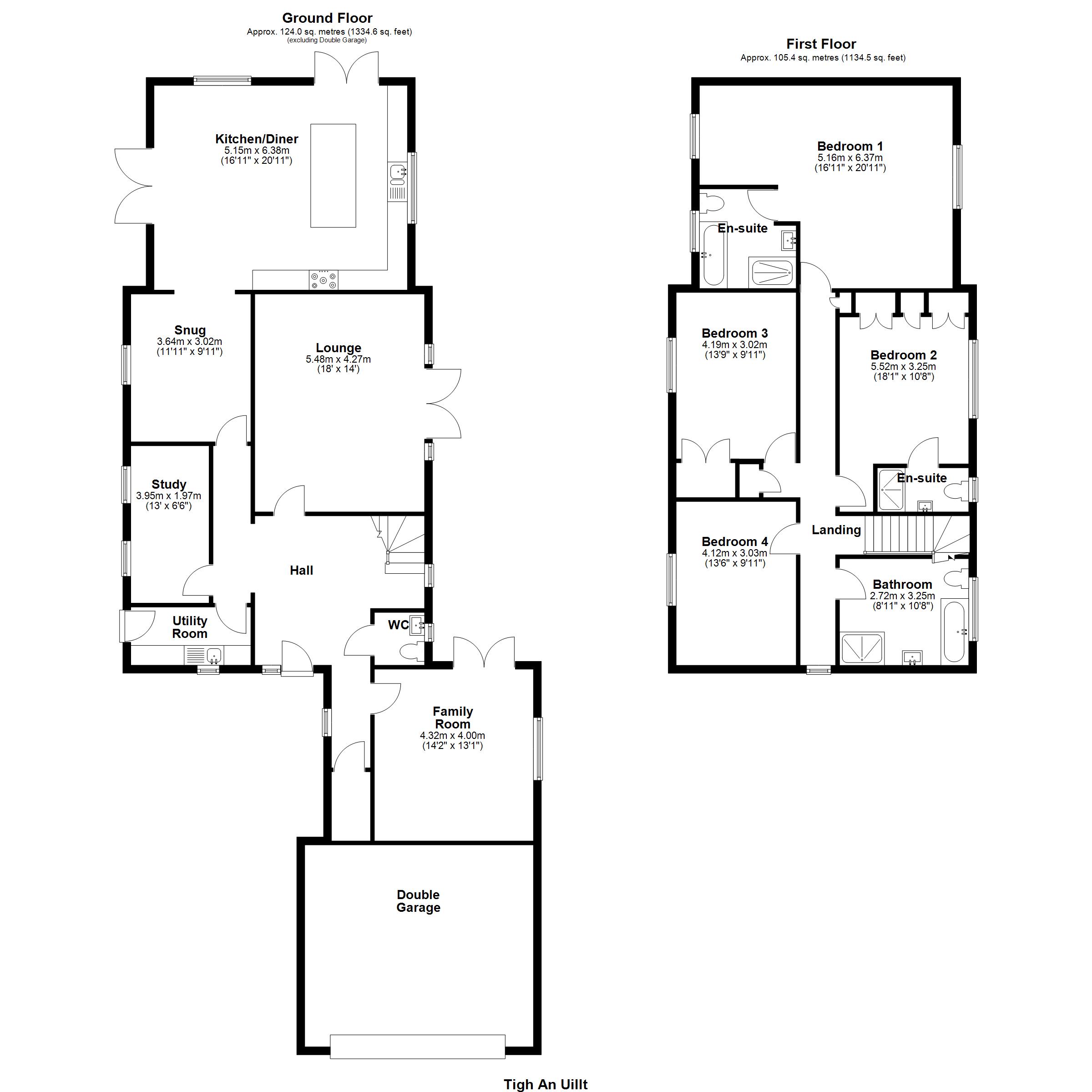 Tigh An Uillt, Watermill Lane, Lincoln floorplan