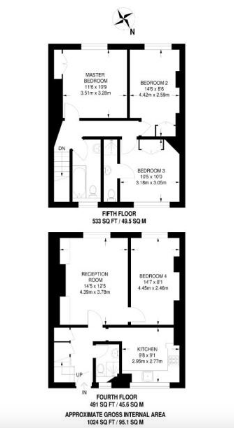 4 Bedrooms Flat to rent in Harwood Road, London SW6