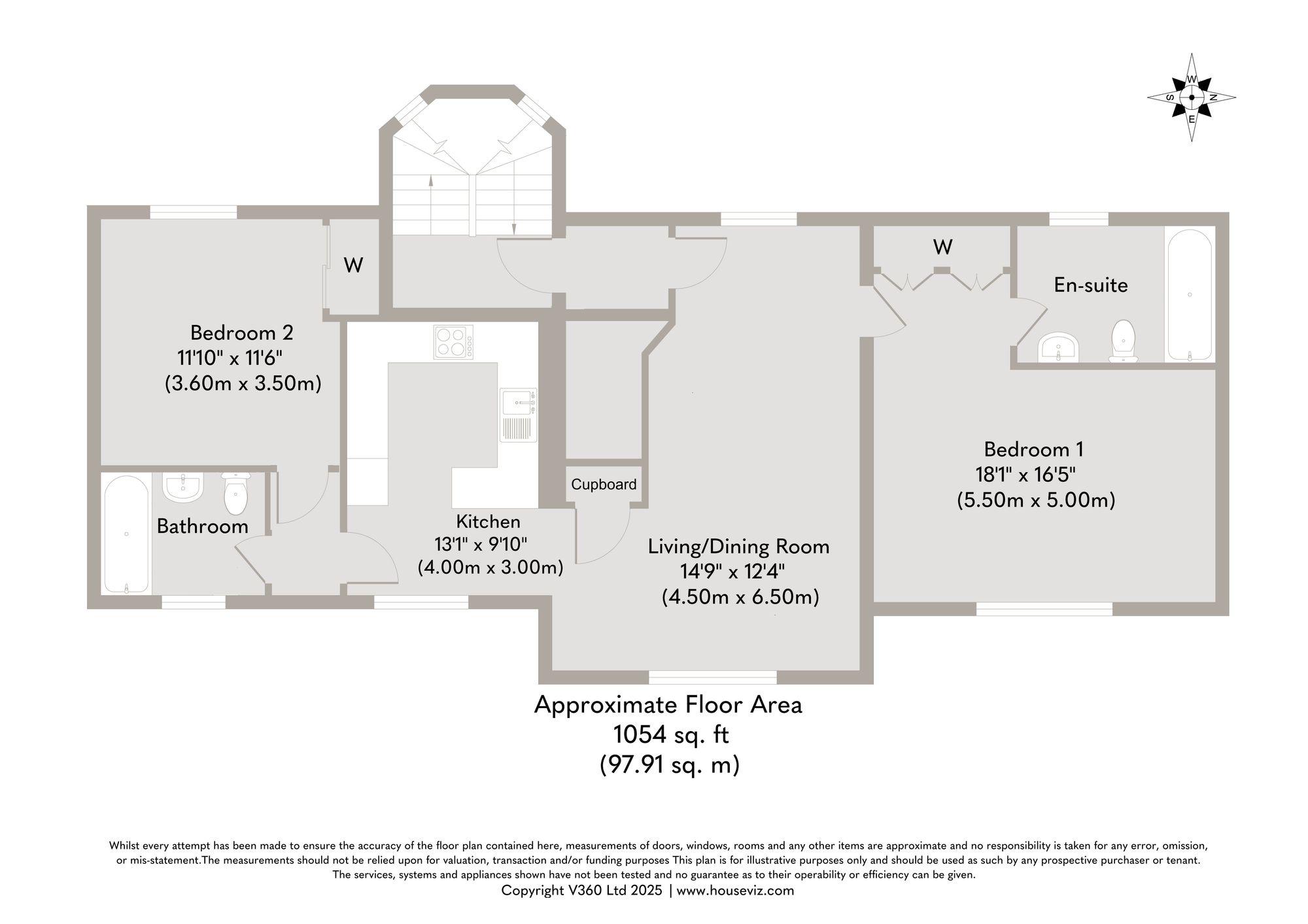 East View, The Lodge, Drayton floorplan