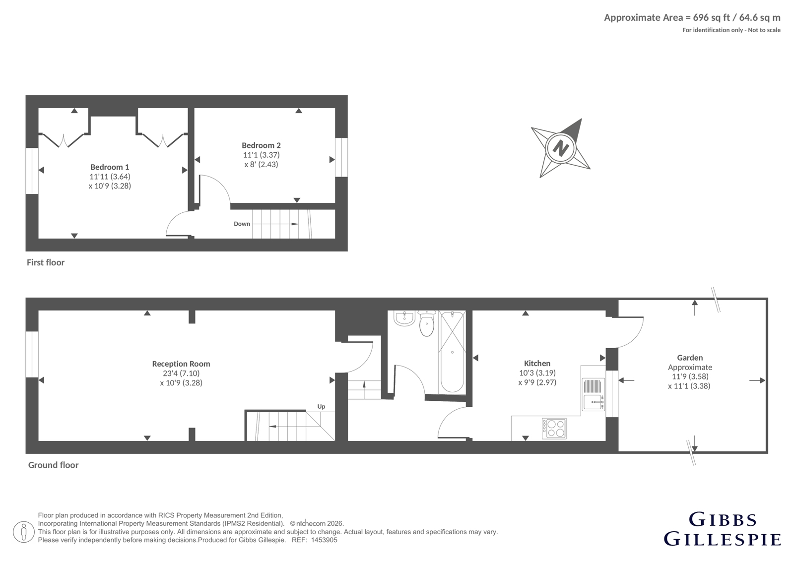 29, Windmill Road, Middlesex floorplan