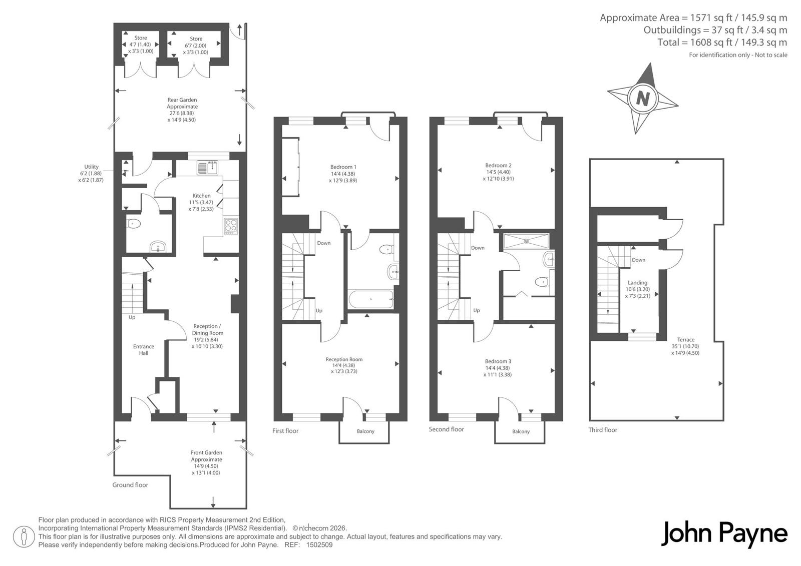 4, Tizzard Grove, London floorplan
