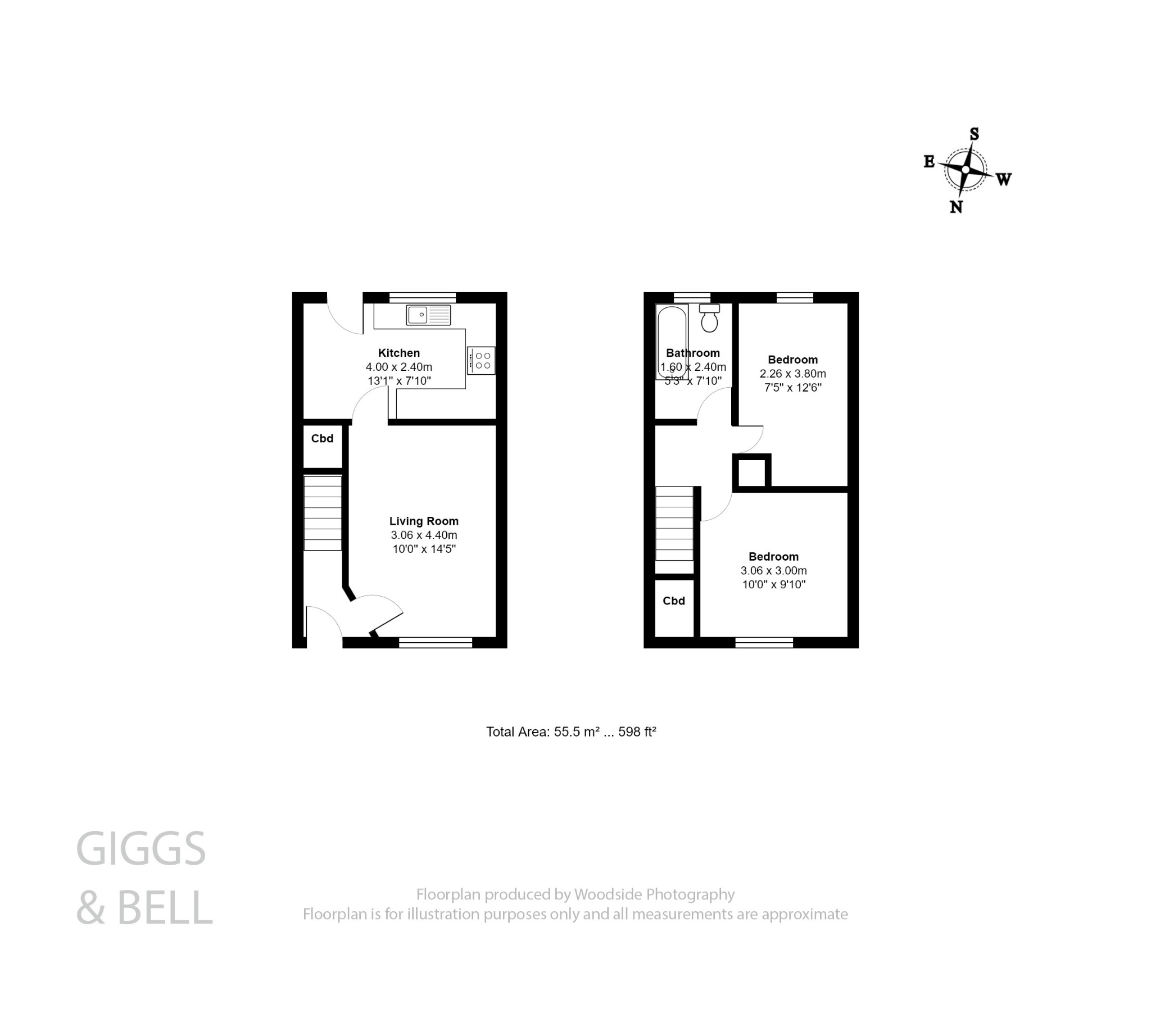 23, Sacombe Green, Luton floorplan