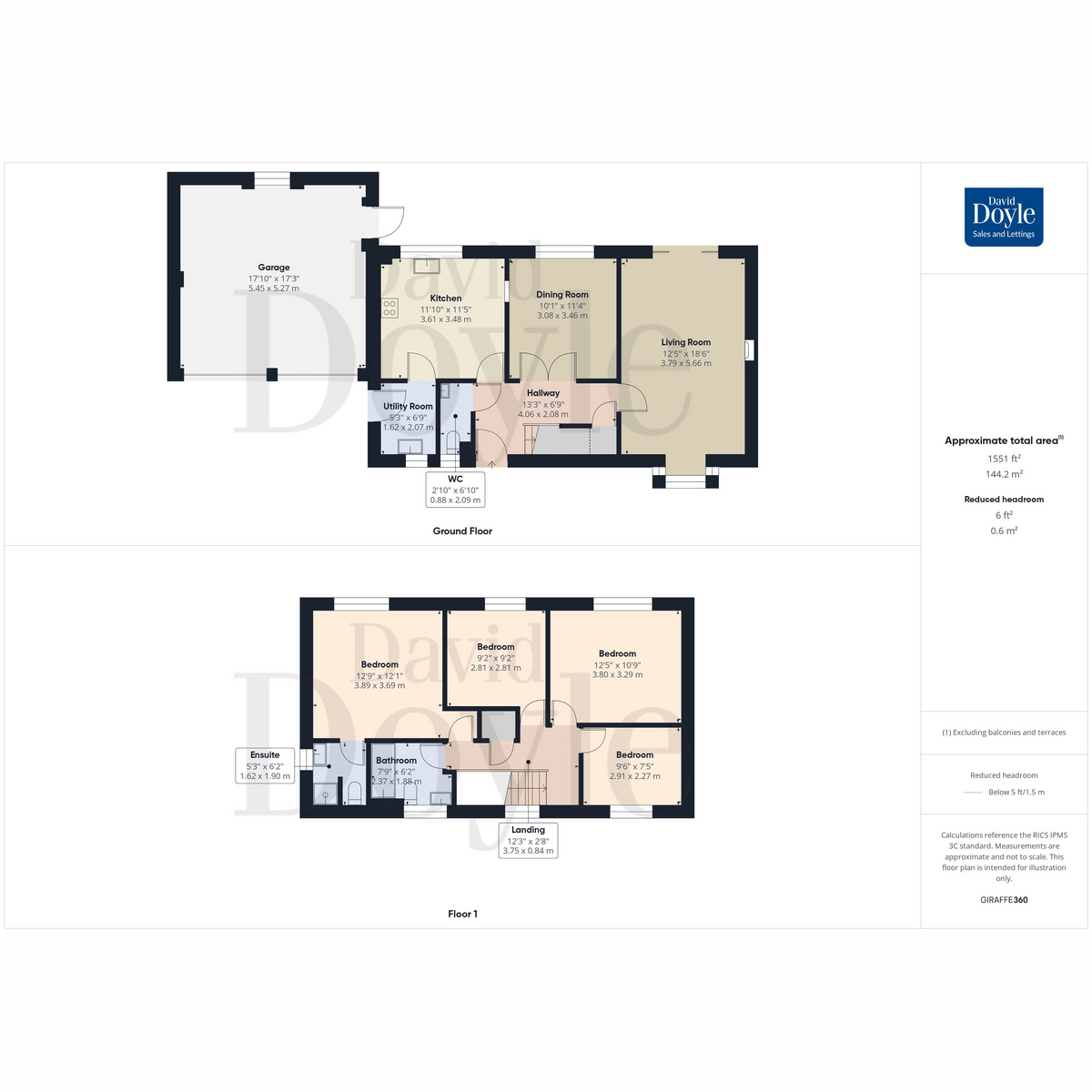17, The Copse, Hemel Hempstead floorplan
