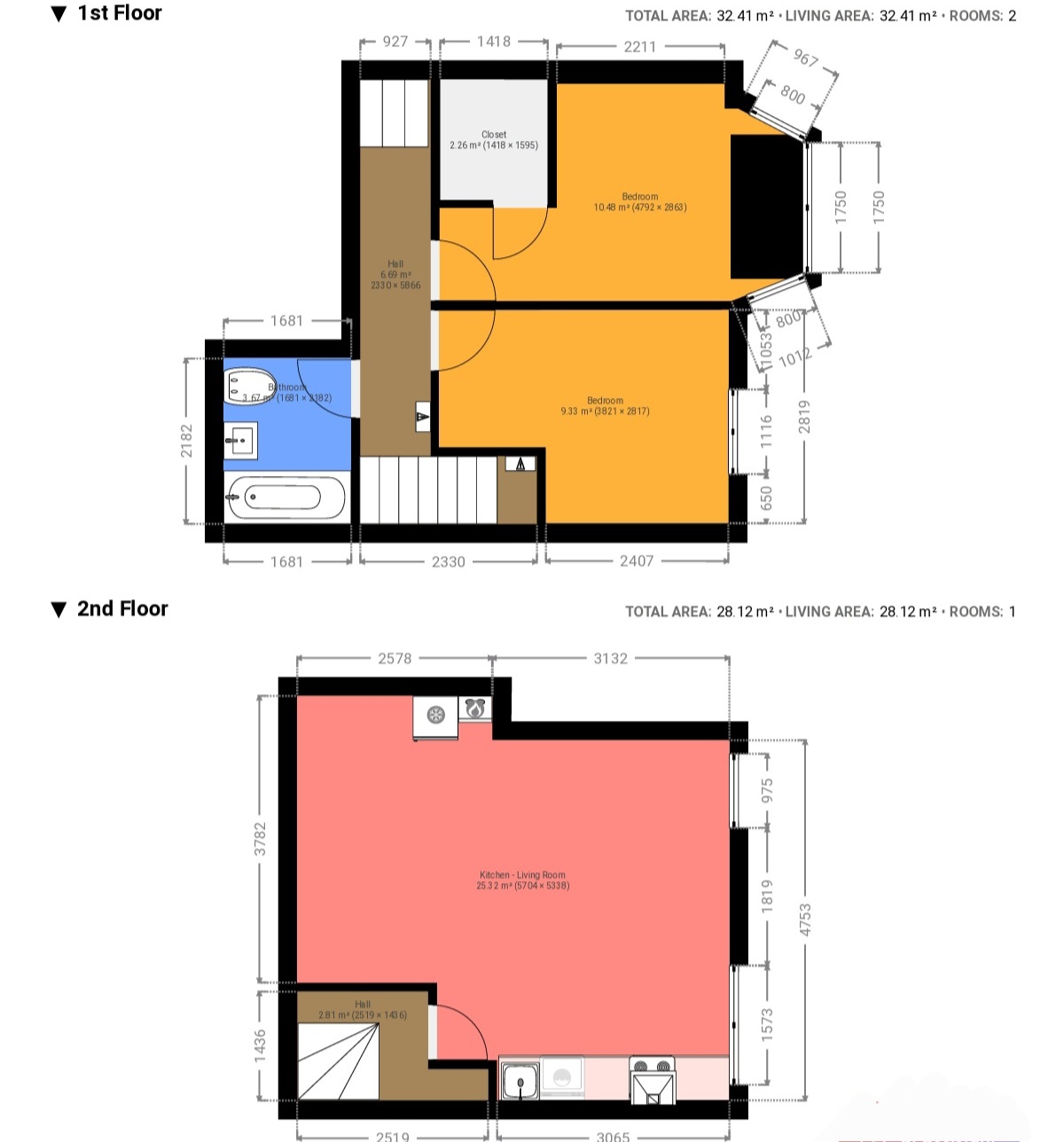 Flat 2, 236, Hornchurch Road, Hornchurch floorplan