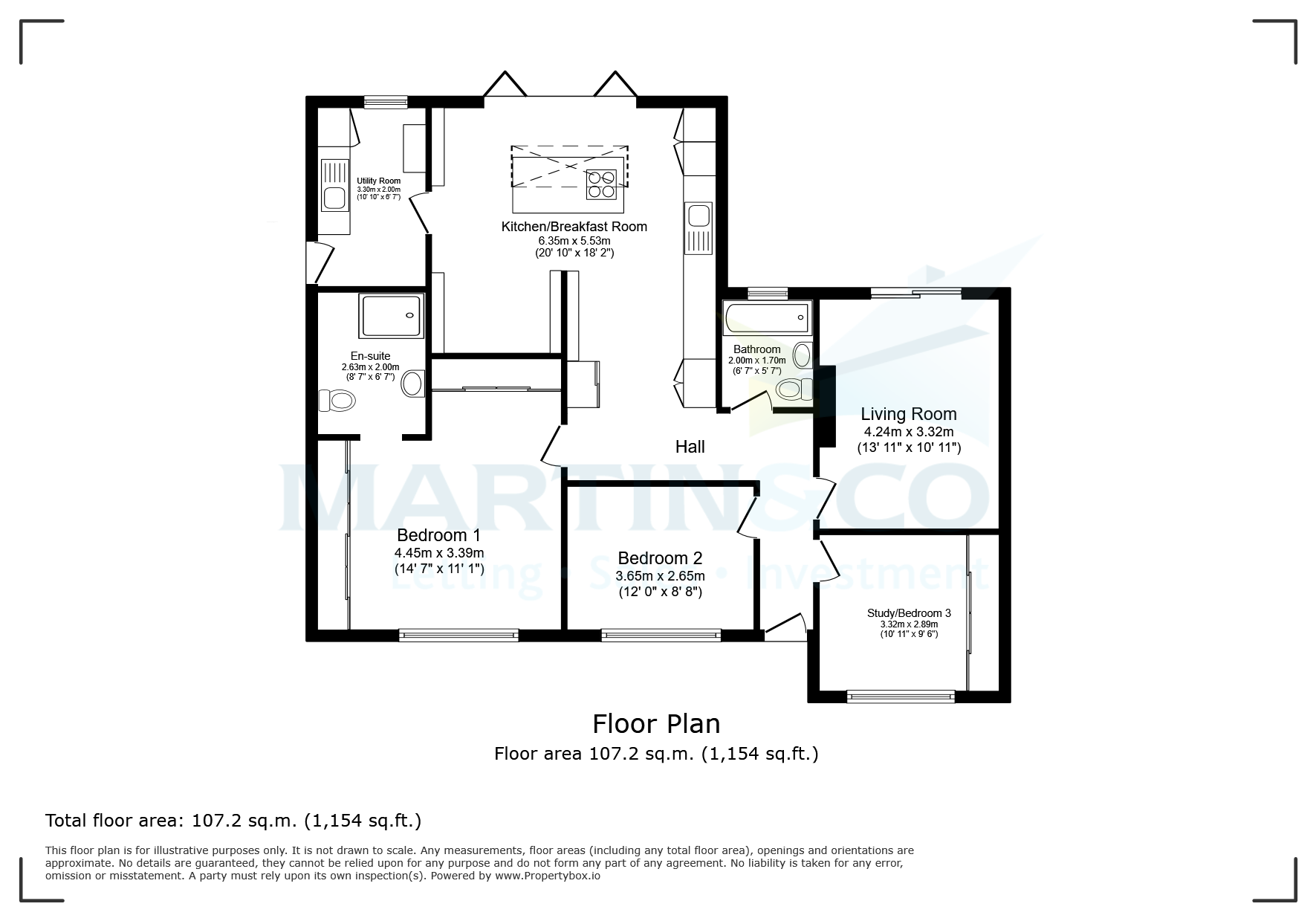 1, Sandy Lane Estate, Thame floorplan
