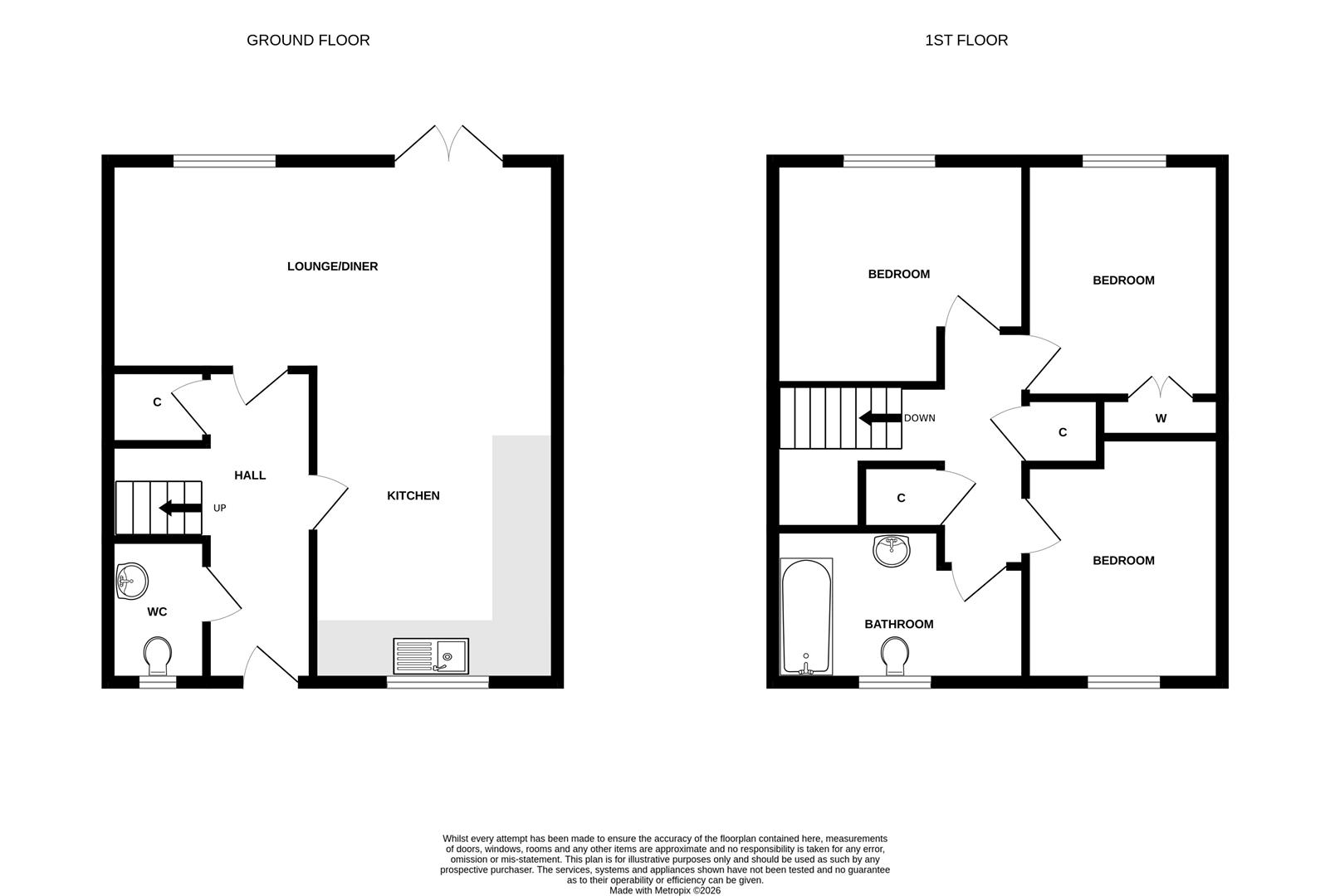 10, Mowhay Meadow, St. Columb floorplan