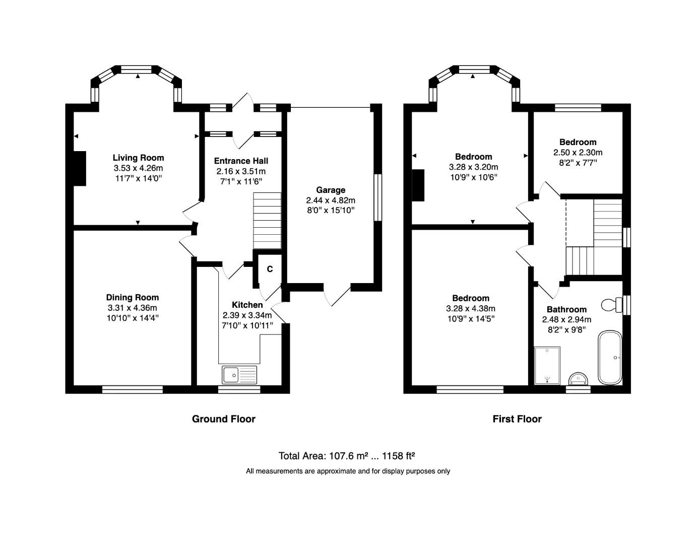 52, Waterloo Road, Pudsey floorplan