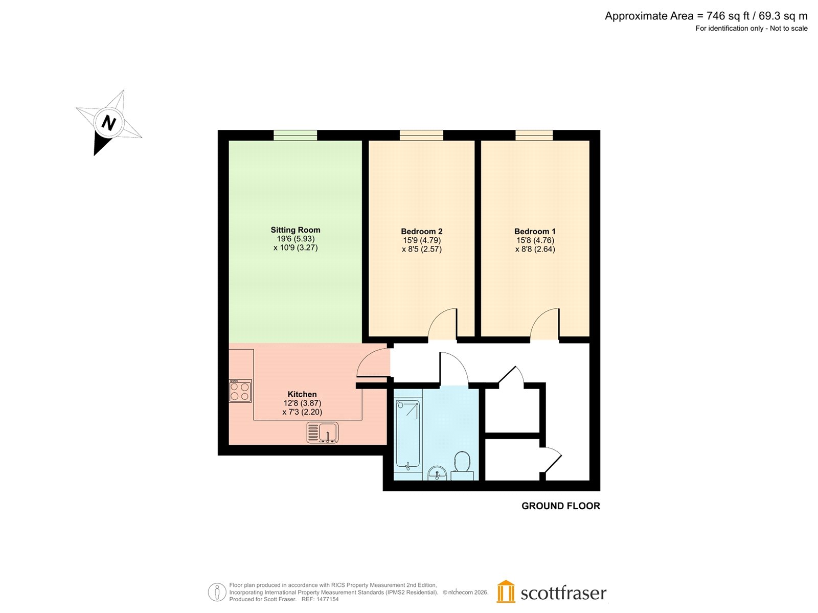15, Wytham View, Oxford floorplan