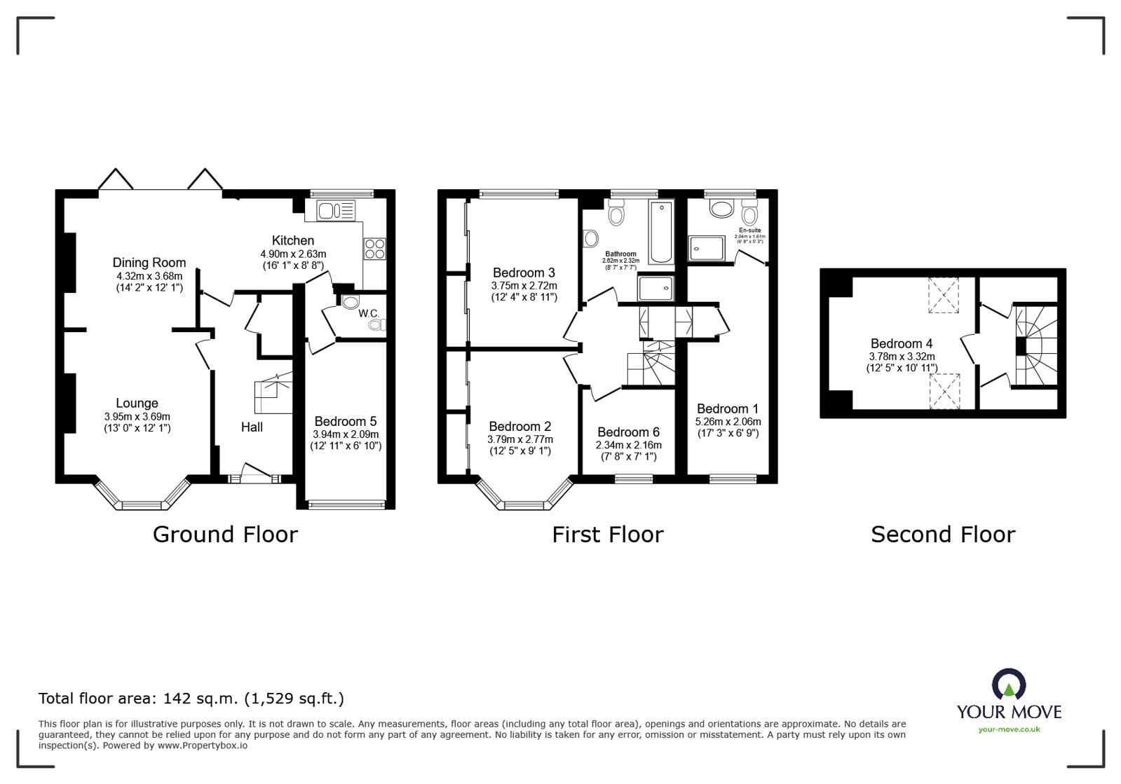 59, Malvern Road, Manchester floorplan