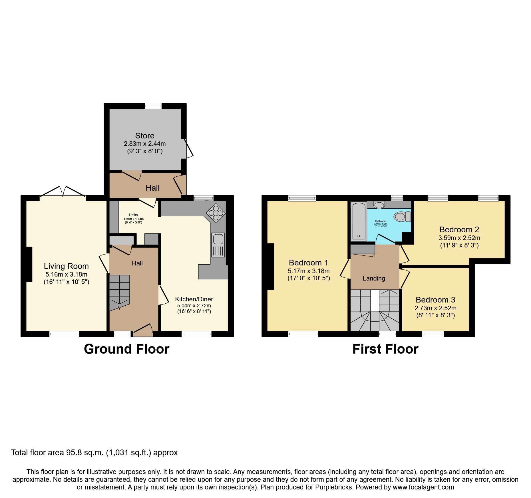 81, Broadway West, Newcastle upon Tyne floorplan