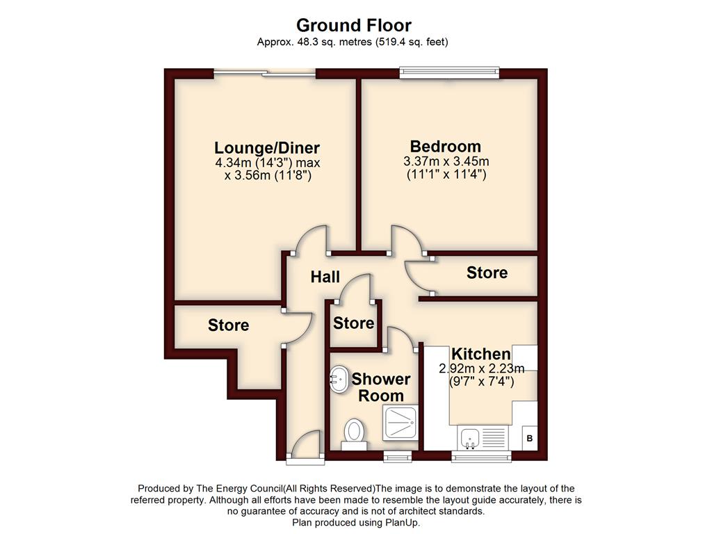 1 Bedrooms Flat for sale in High Street, Northfleet, Gravesend DA11