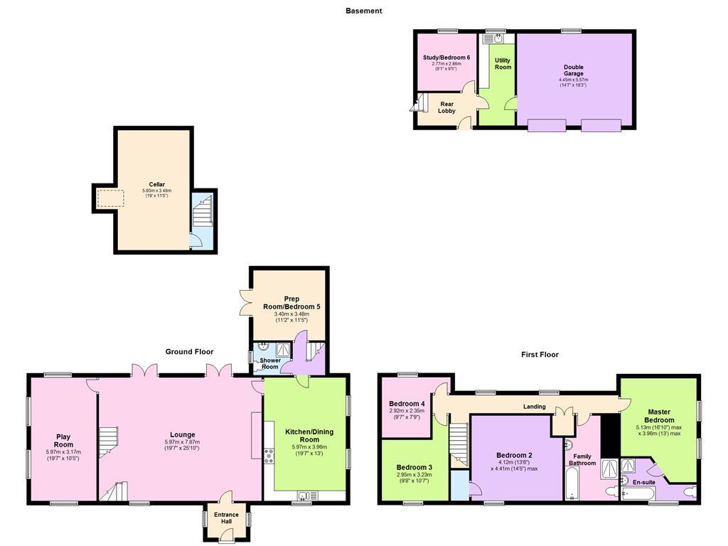 5 Bedrooms Detached house to rent in Manor Farm Road, Waresley, Sandy SG19