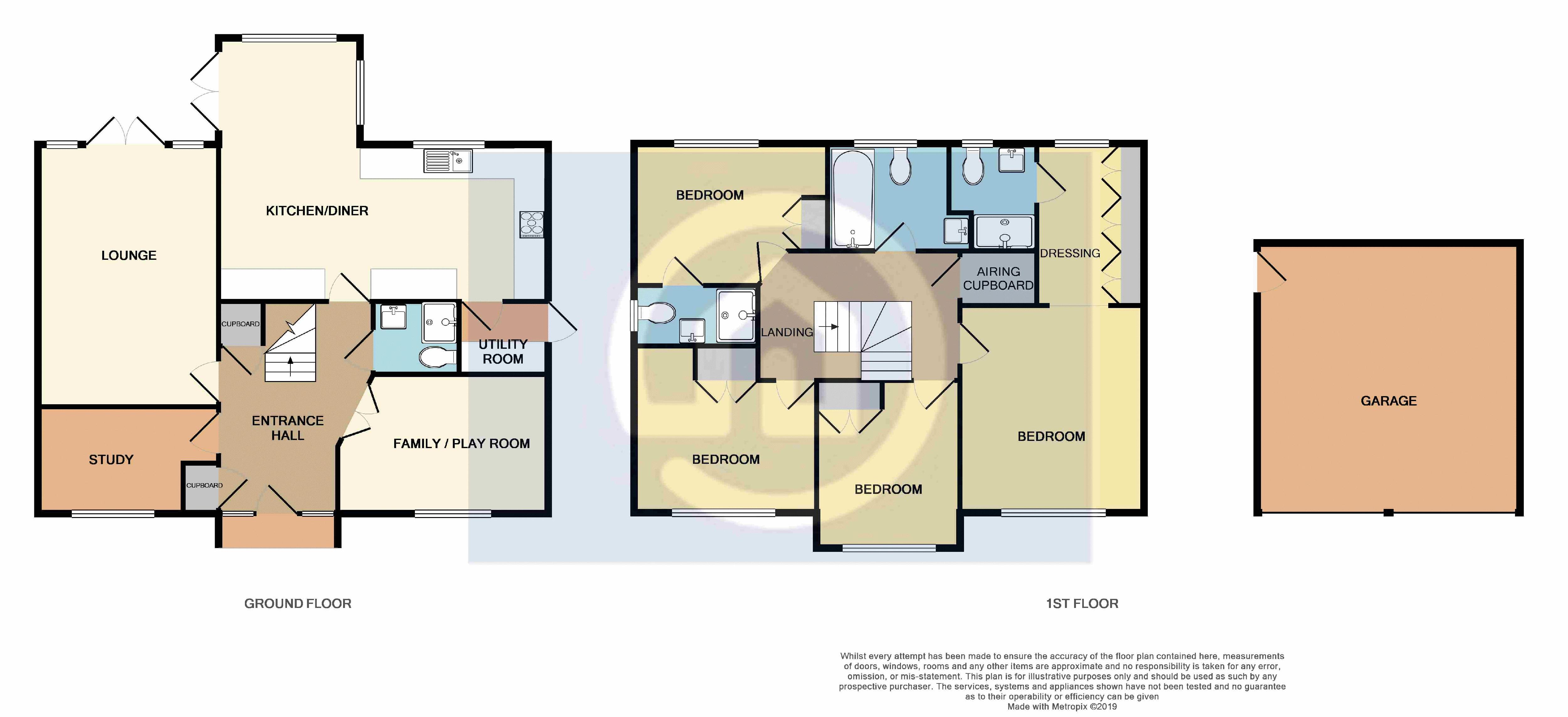 4 Bedrooms Detached house for sale in Bayham Close, Elstow MK42