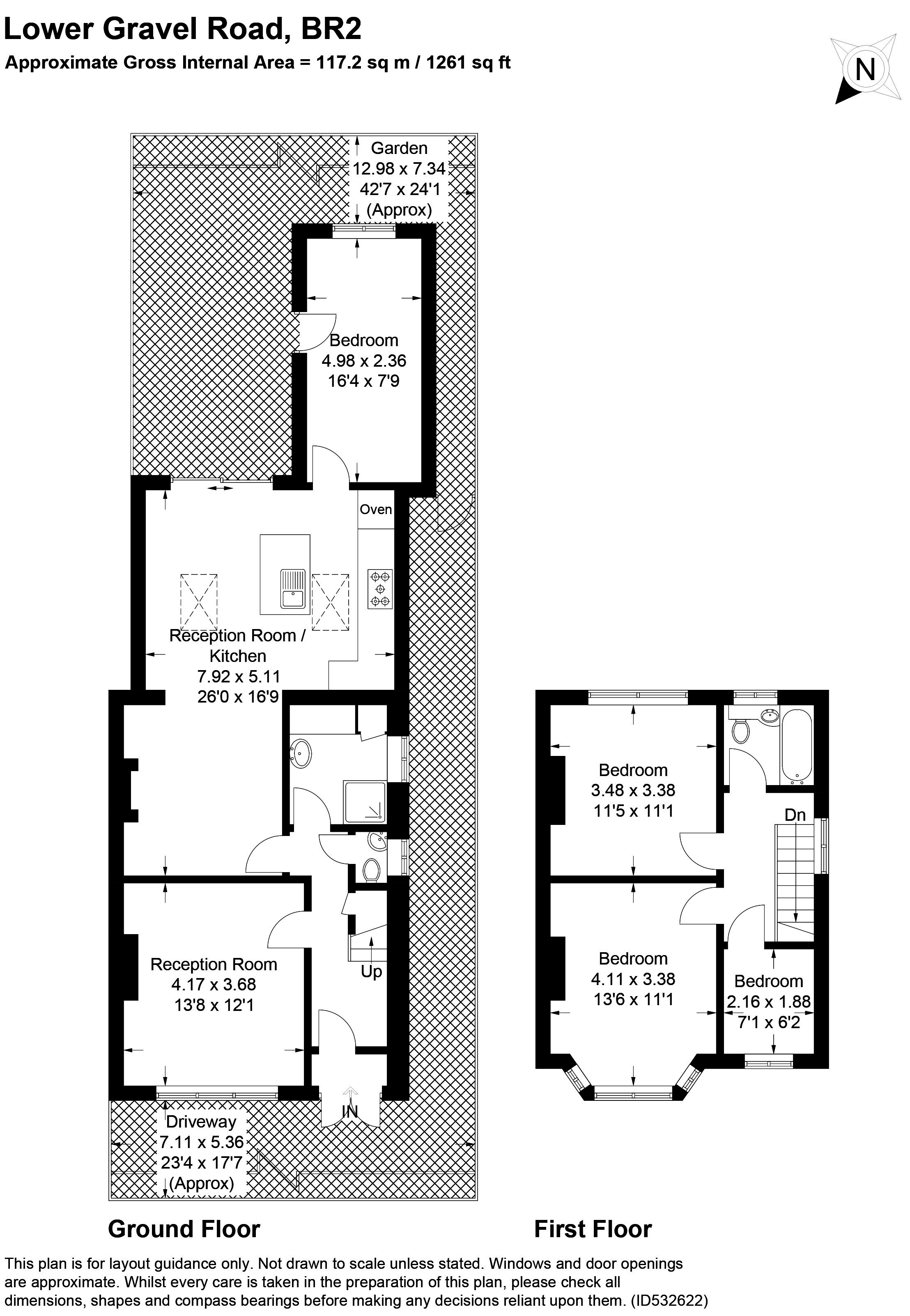 3 Bedrooms Semi-detached house for sale in Lower Gravel Road, Bromley BR2