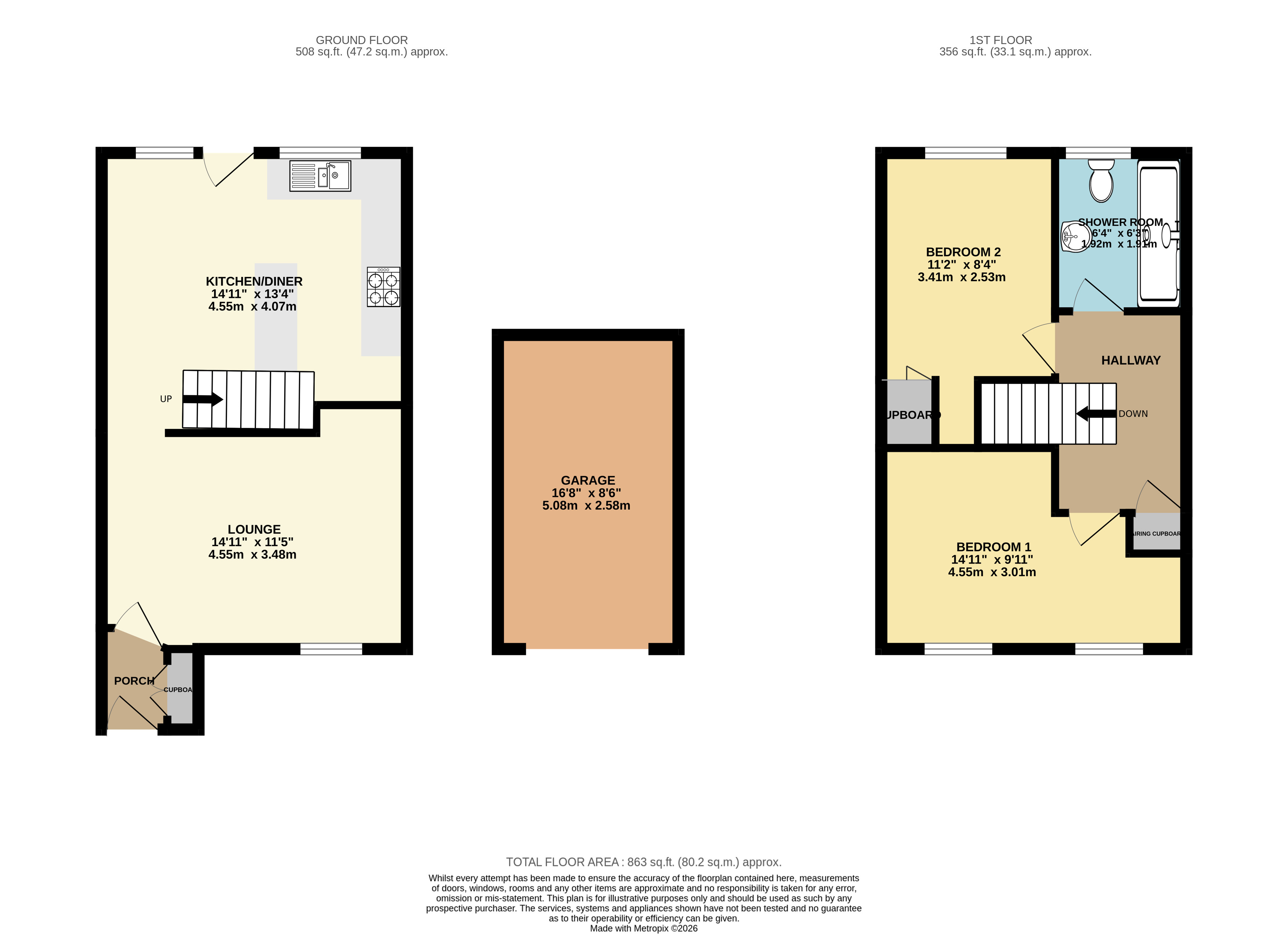 20, Pegasus Close, Hamble-Le-Rice floorplan