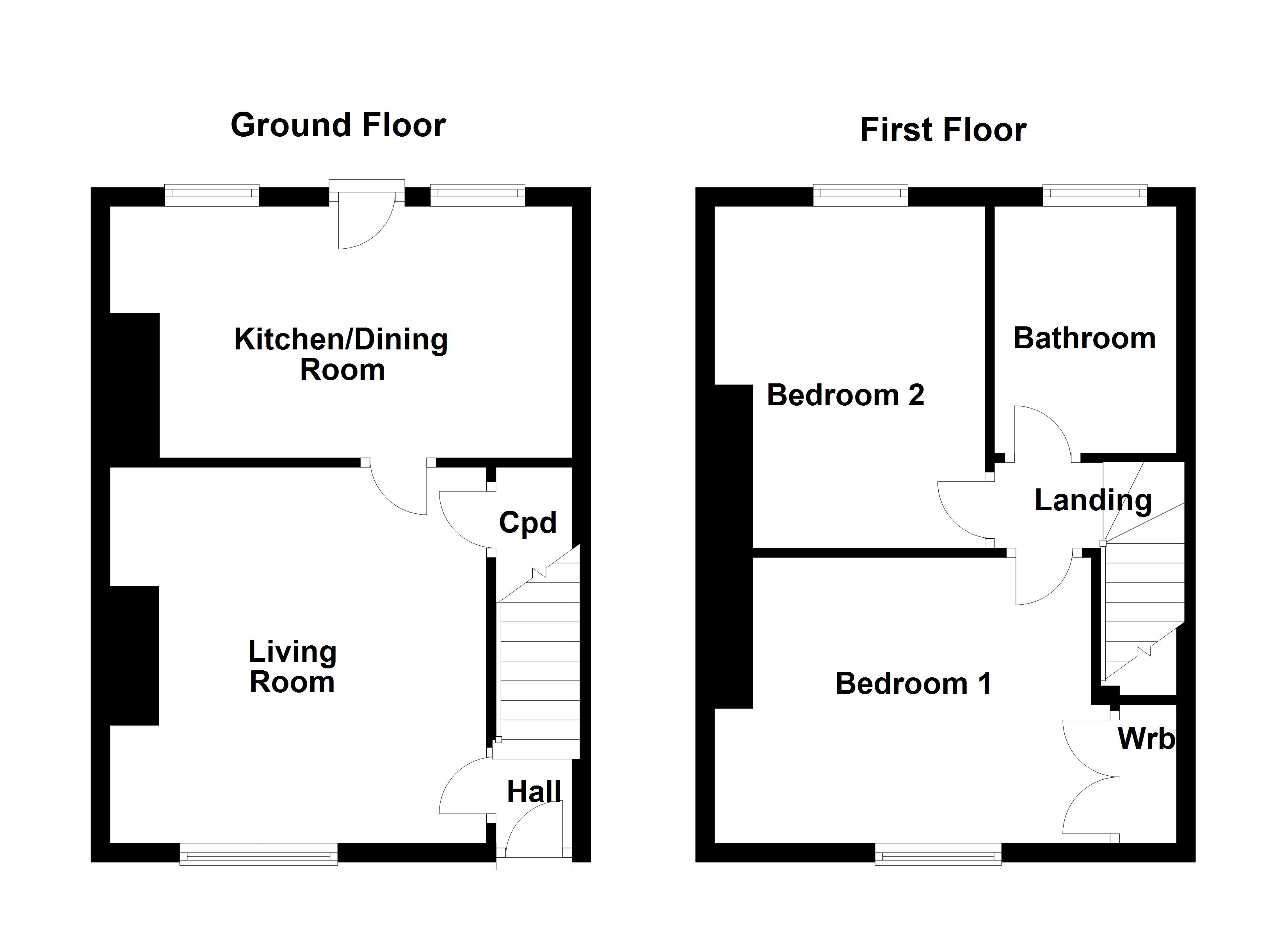 2 Bedrooms Terraced house for sale in Pauline Terrace, Castleford WF10