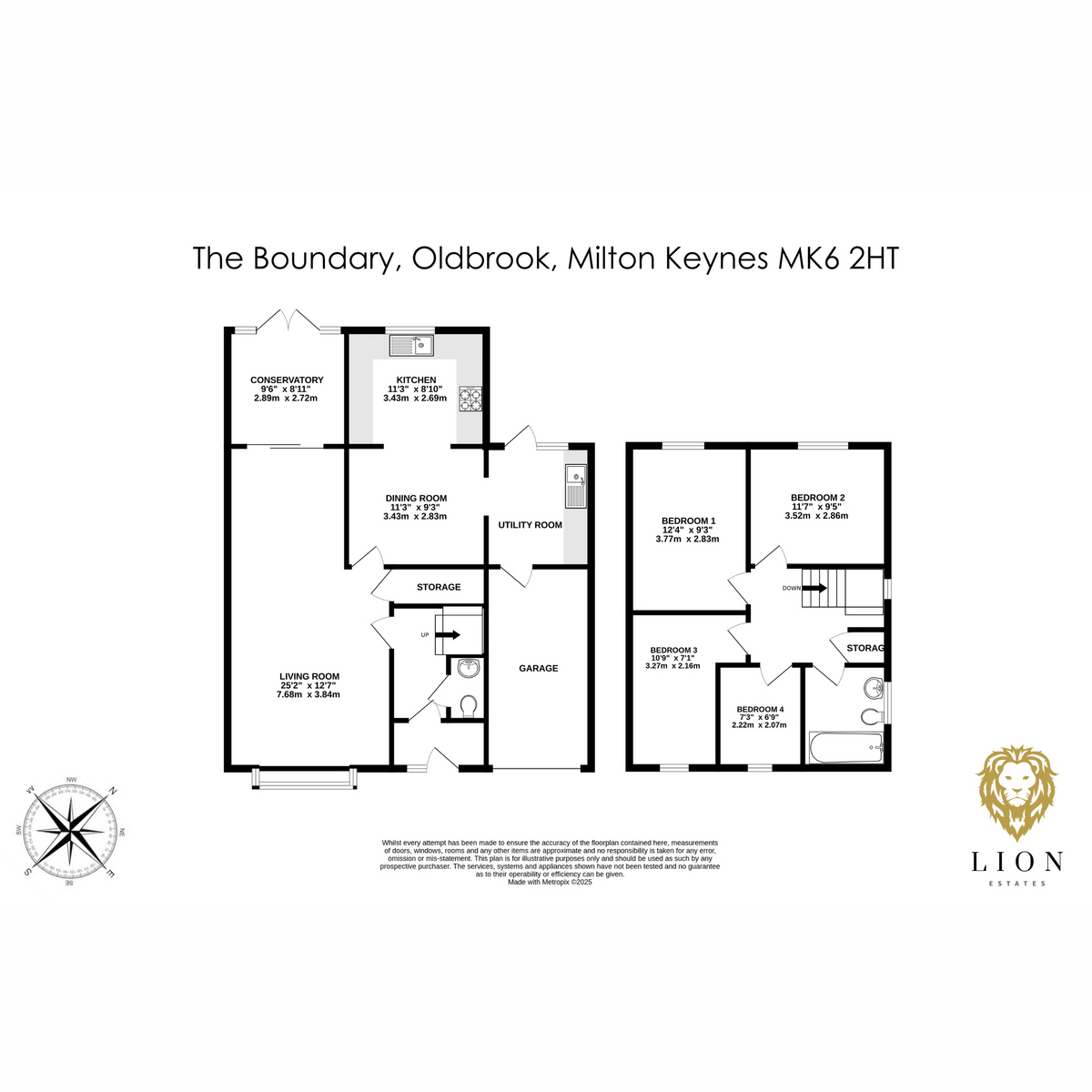 54, The Boundary, Milton Keynes floorplan