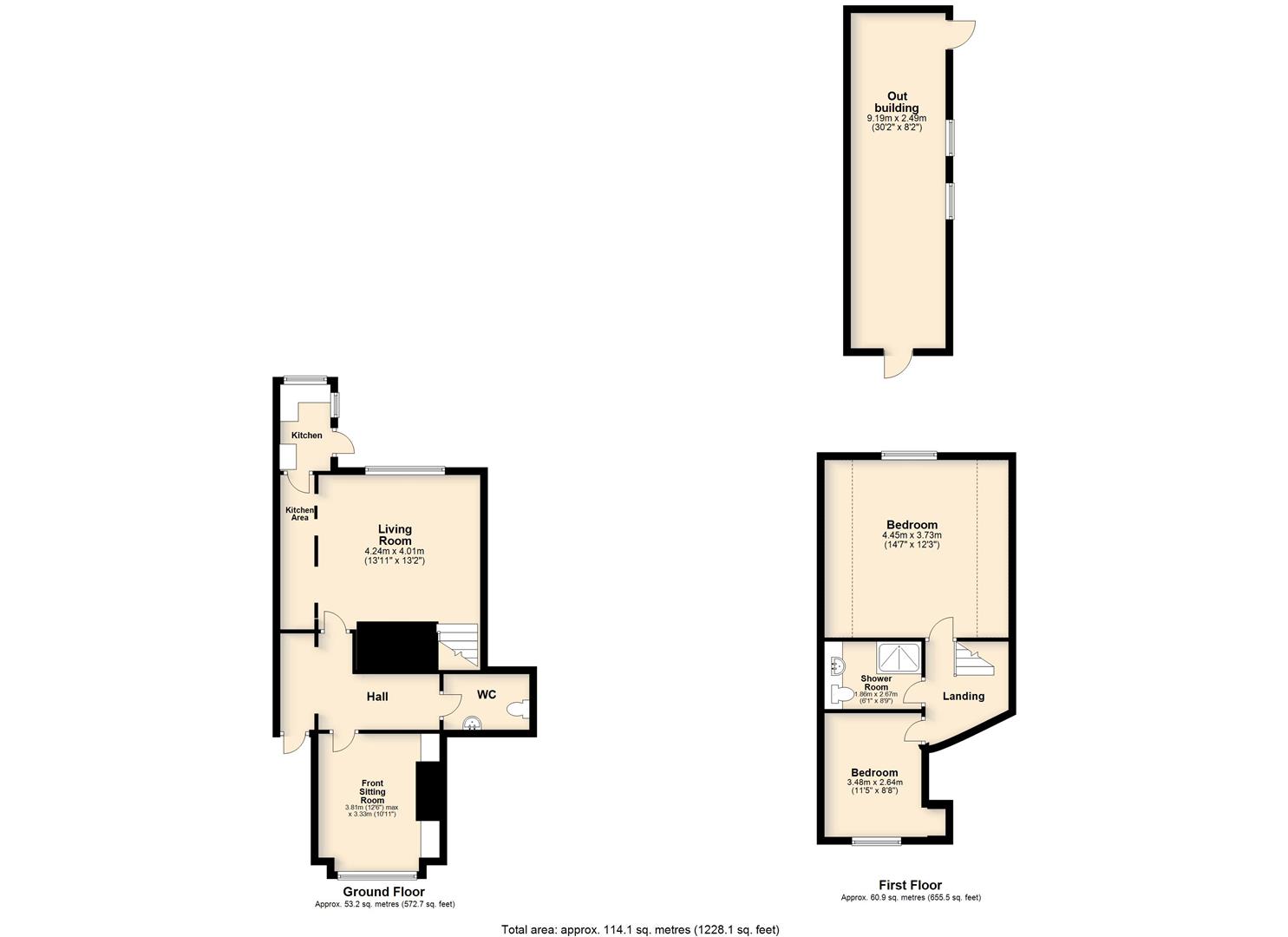 19, Market Place, Hingham floorplan
