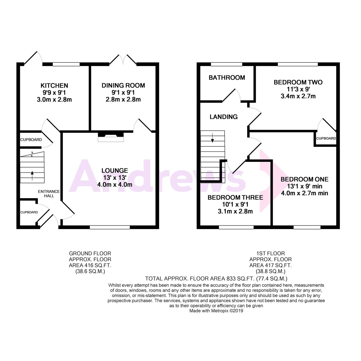 3 Bedrooms Terraced house for sale in Tilers Way, Reigate, Surrey RH2