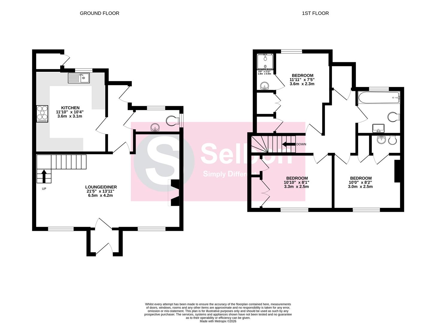 61, Crookham Road, Fleet floorplan