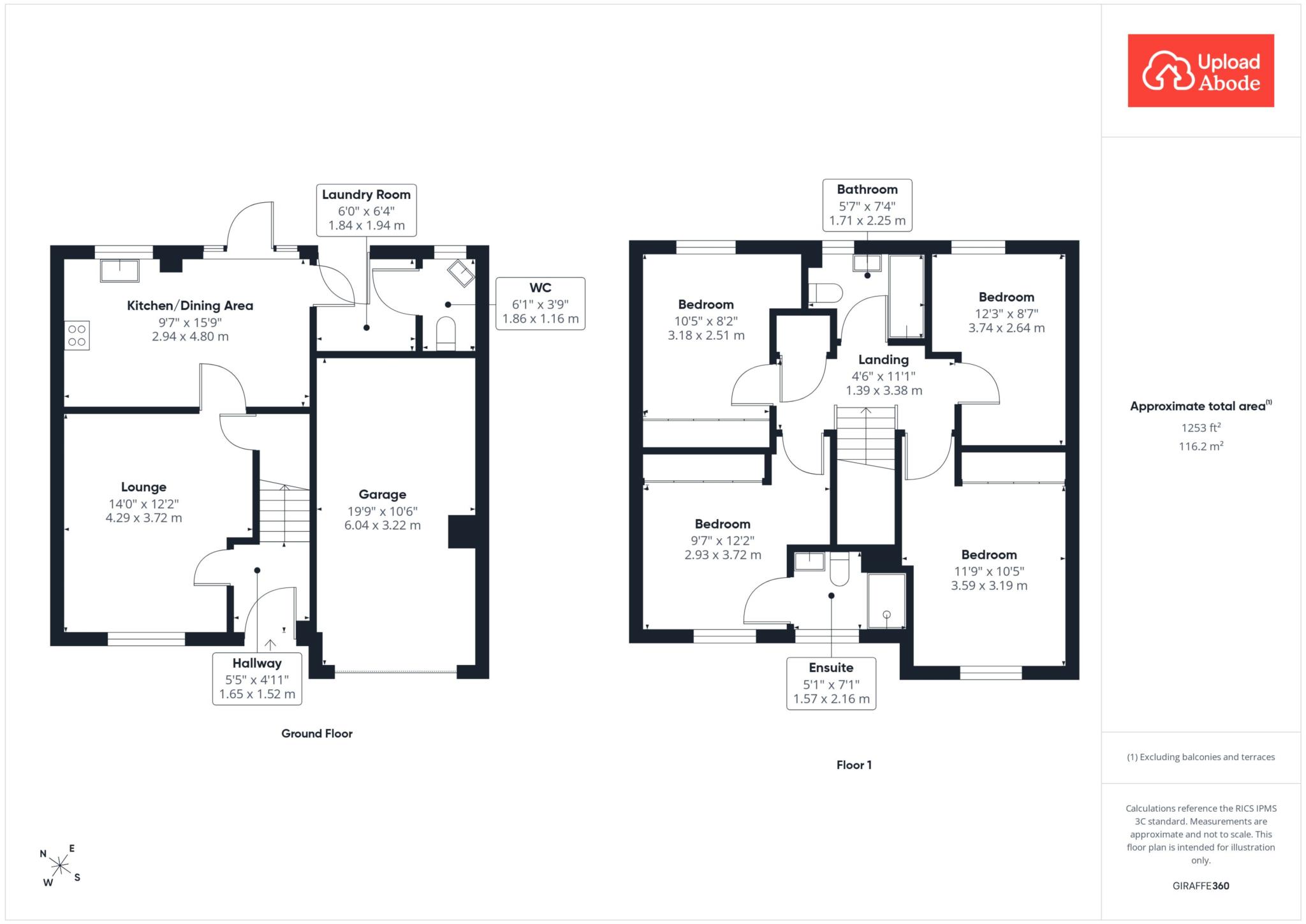 14, Craigmill Place, Motherwell floorplan