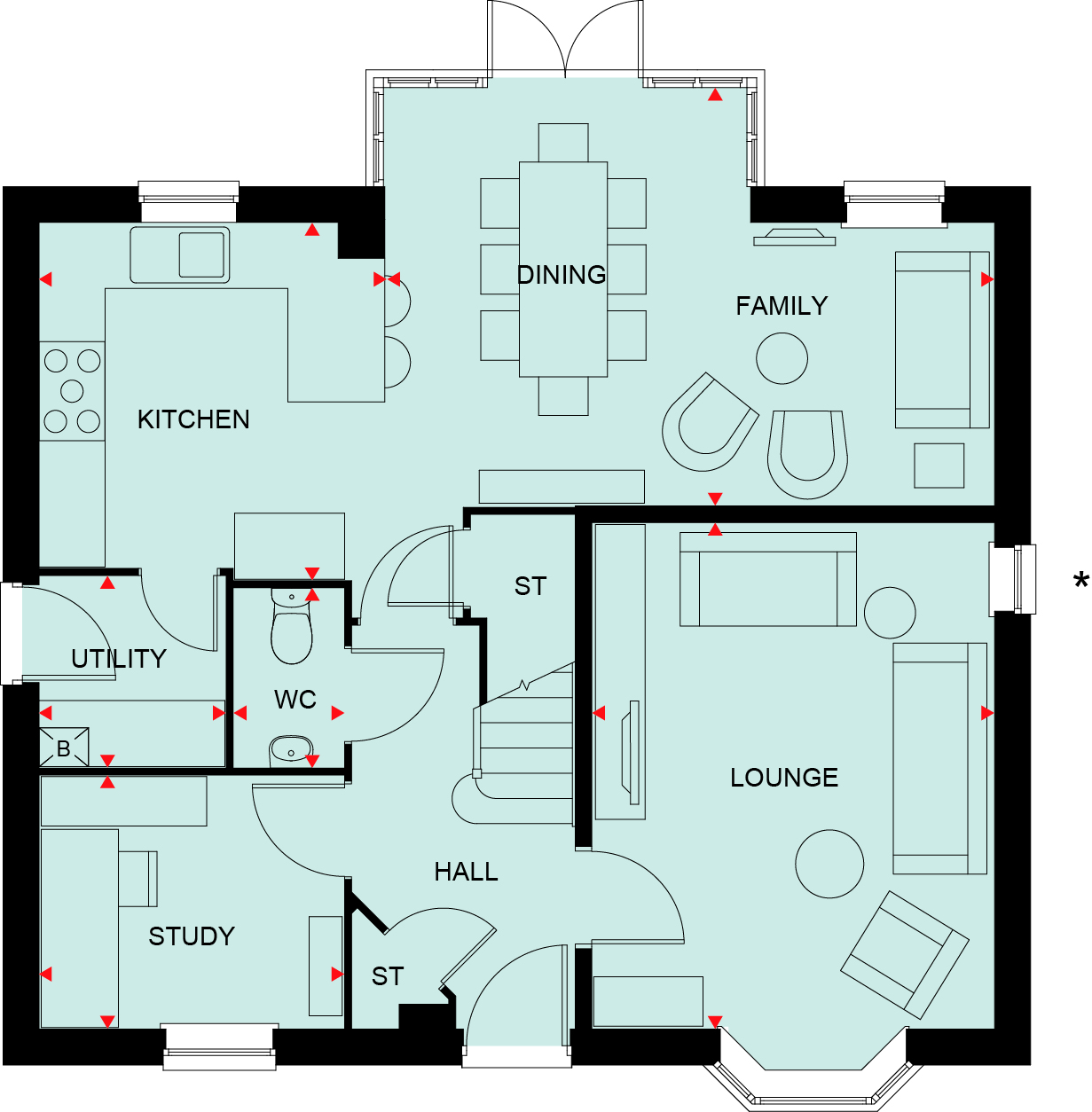 H9309211, Grimston Road, South Wootton, King's Lynn floorplan