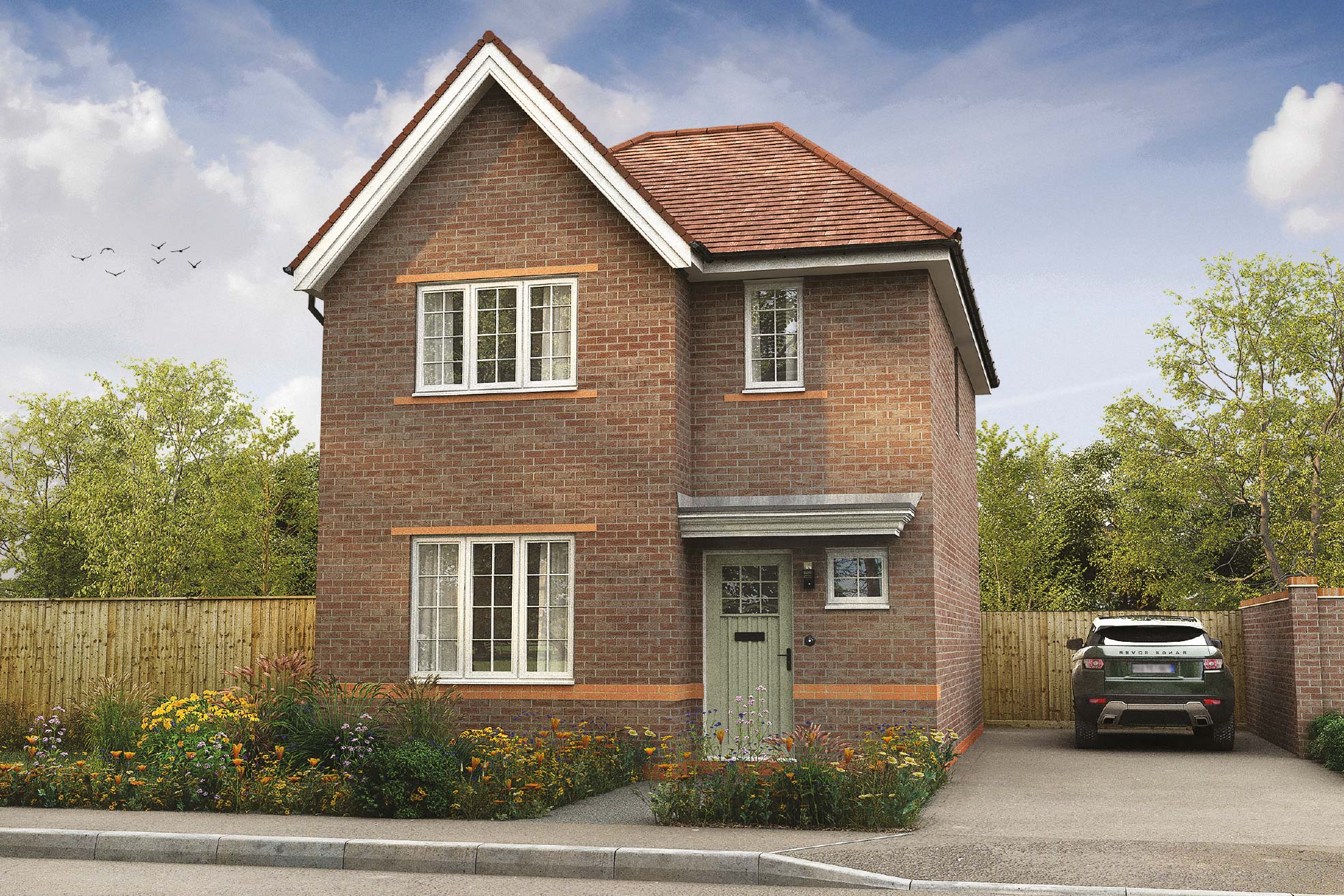 Exterior Huxley Three Bedroom New Build