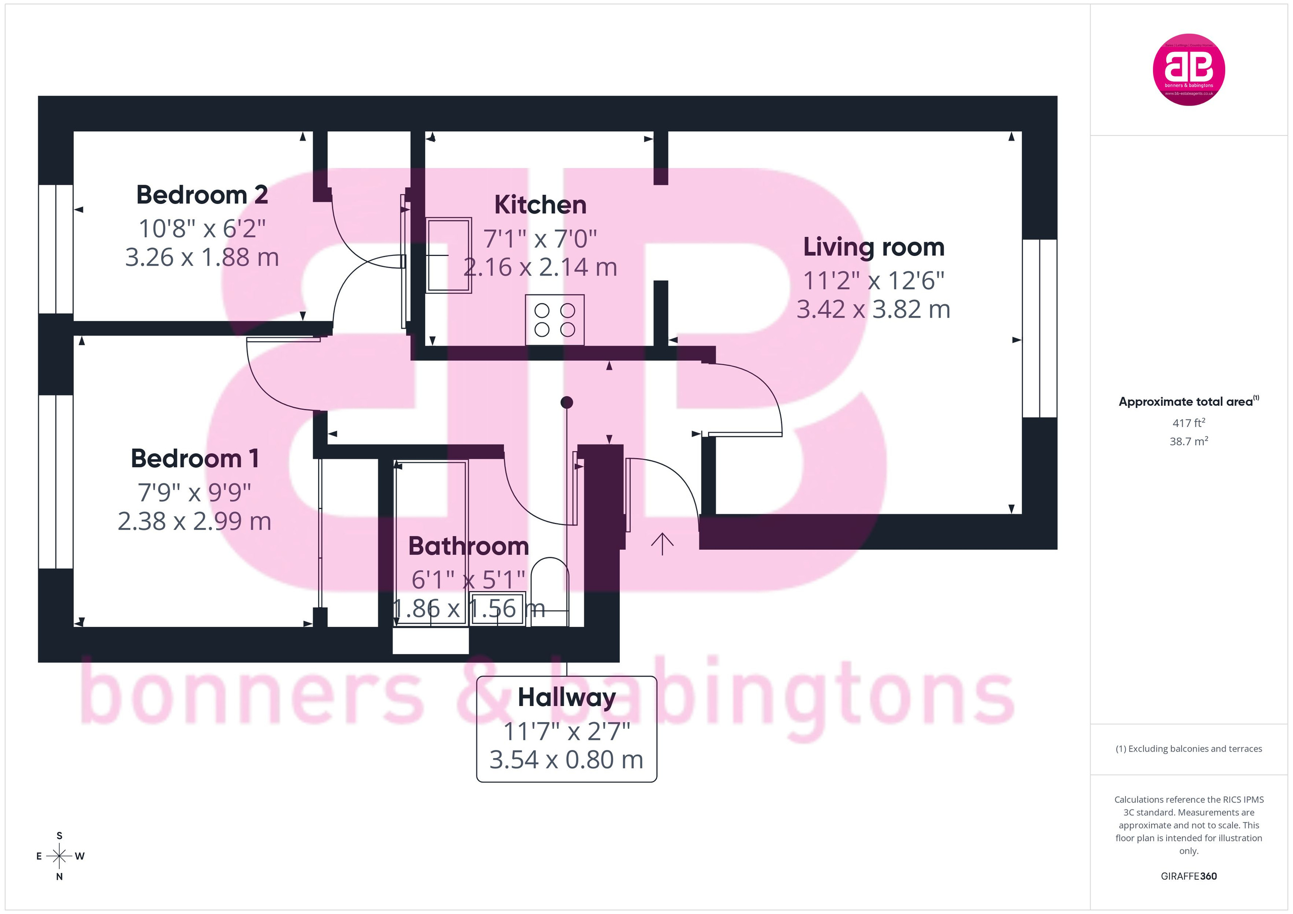 11 Barkus Way, High Wycombe floorplan