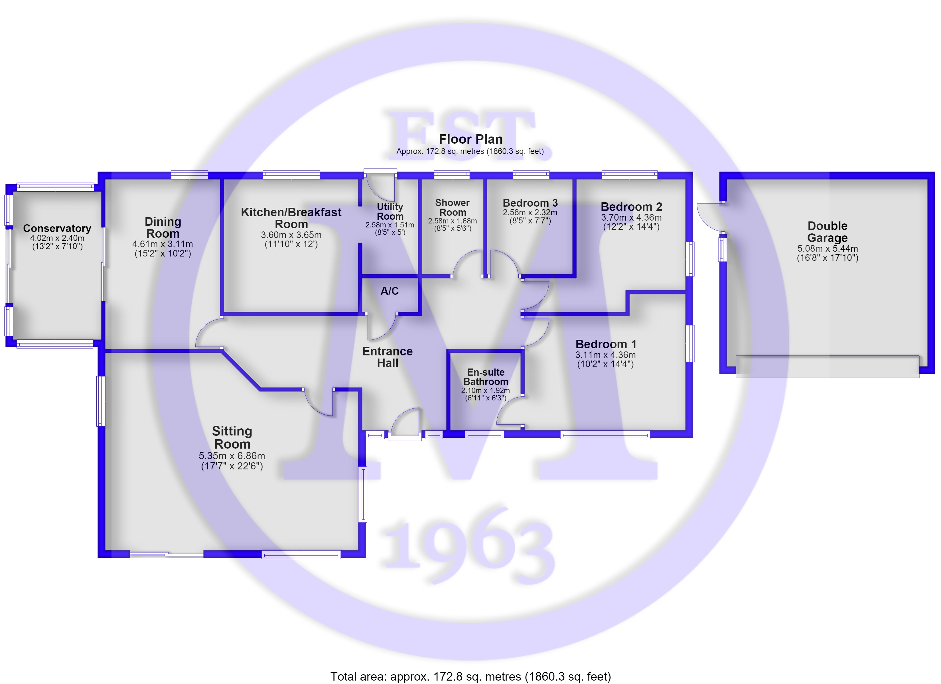 Myrtle Cottage,, Milford Road, New Milton floorplan