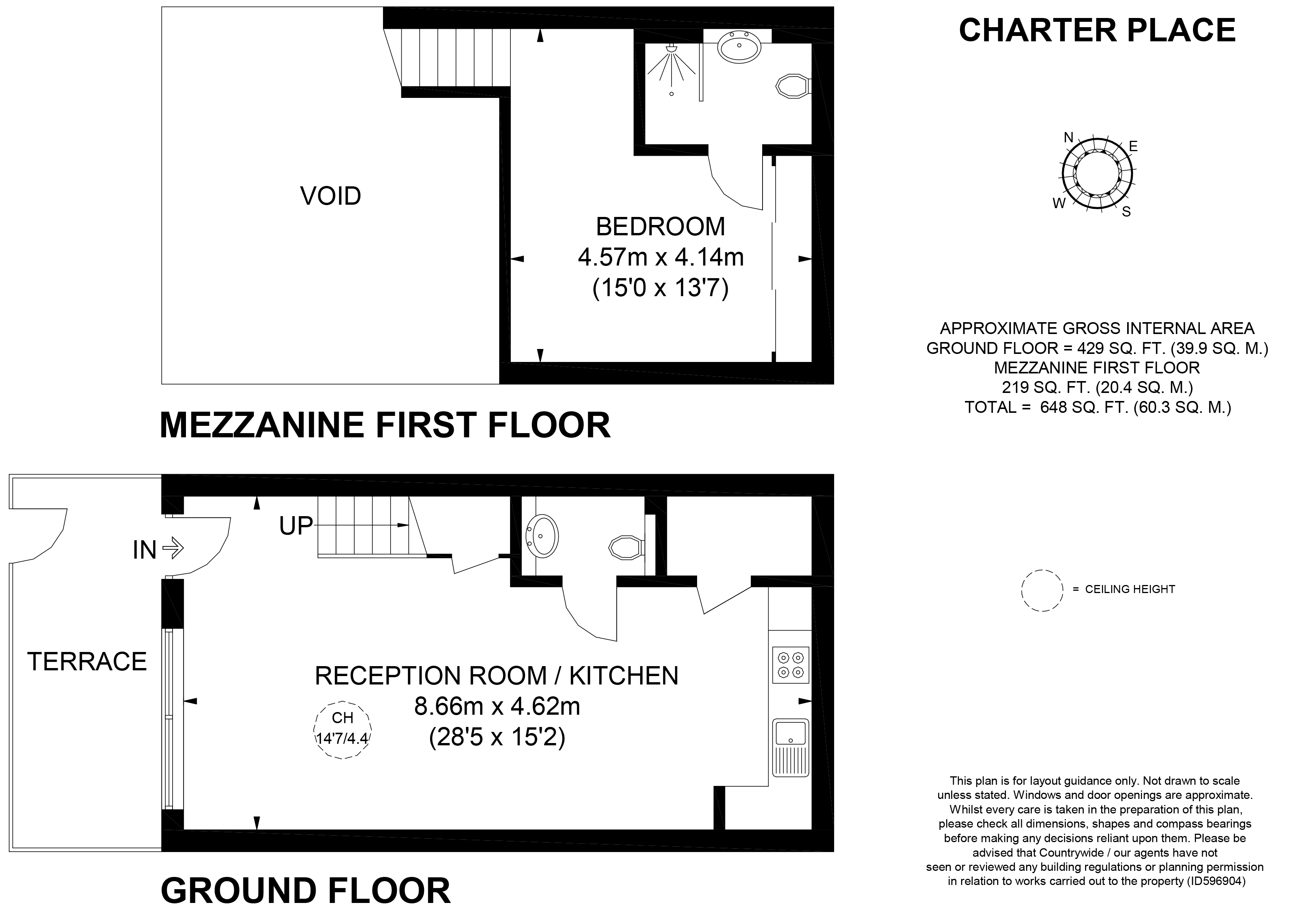 North Drive Hounslow Tw3 1 Bedroom Maisonette To Rent 54188434