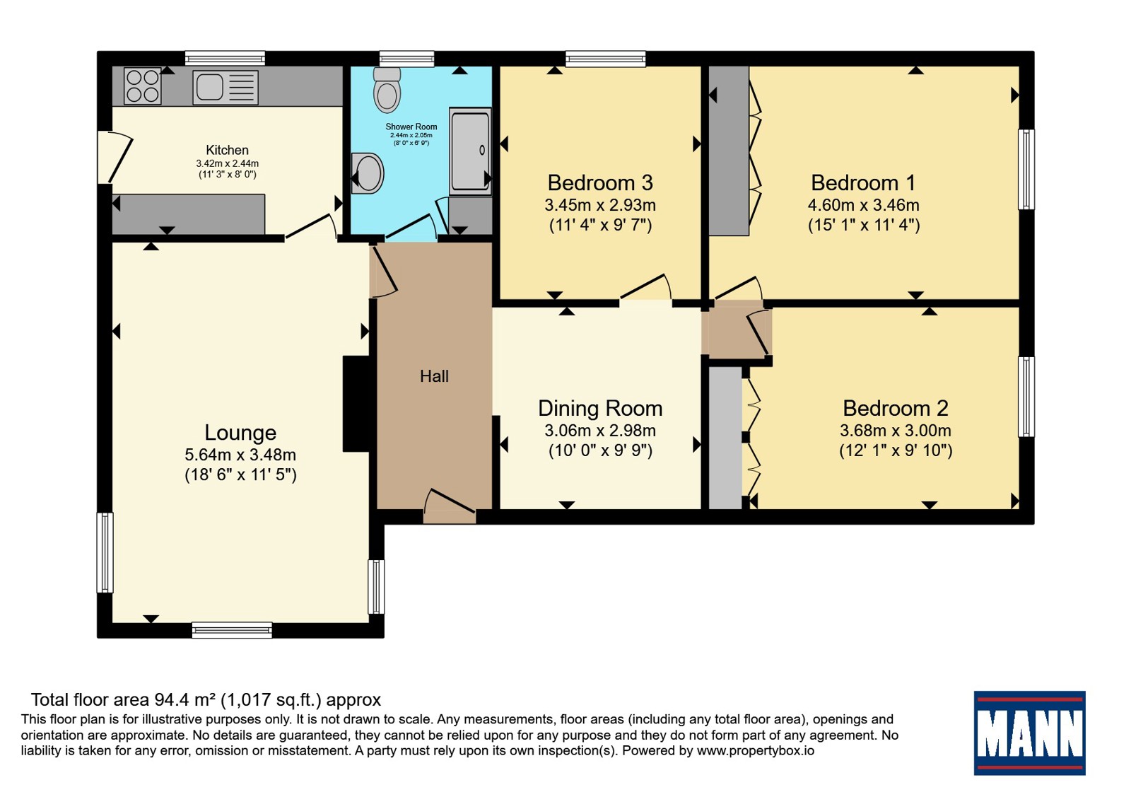 Scarborough Drive, Kent floorplan