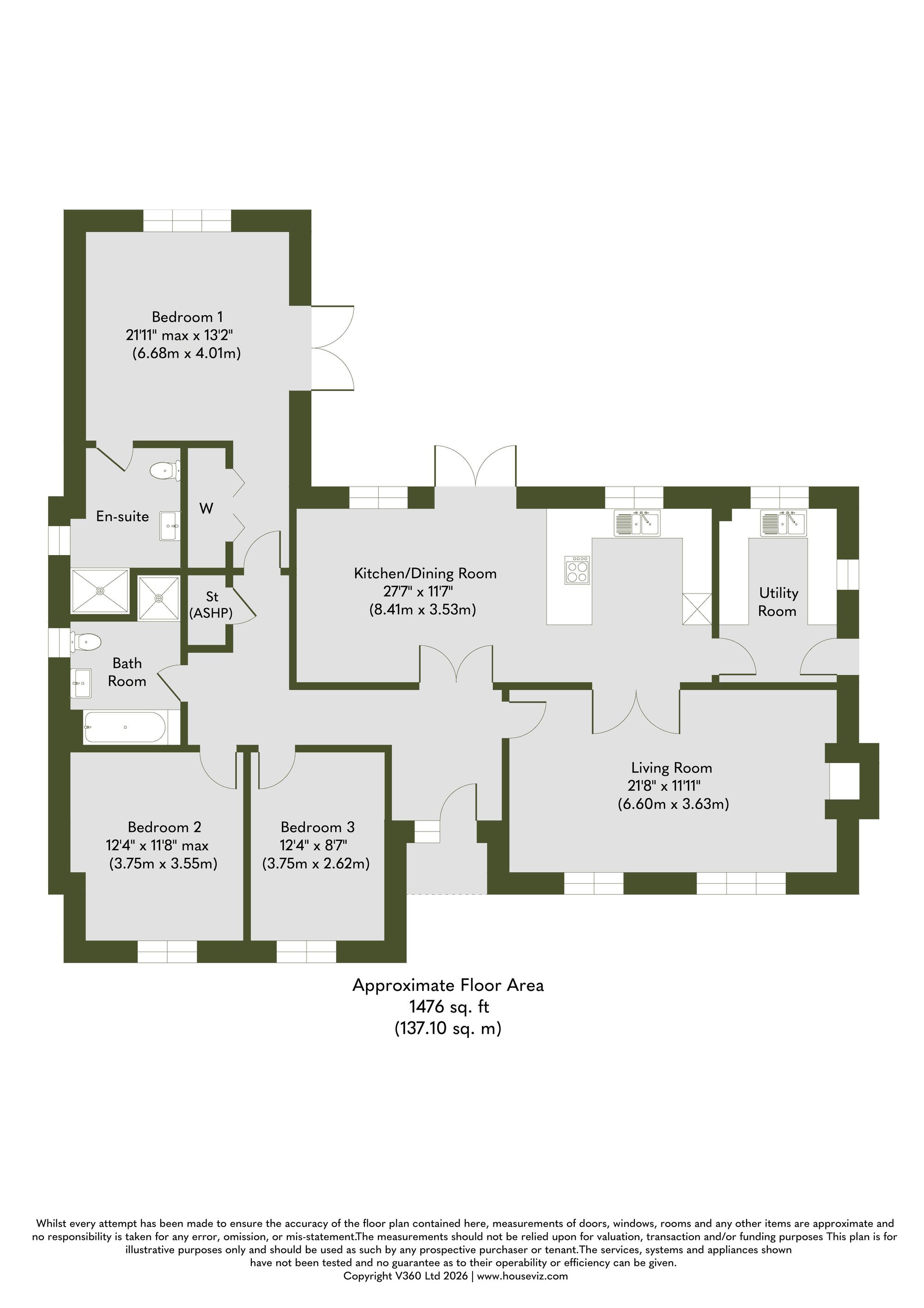 Plot 21 (The Somerleyton), Manor Green, Norwich floorplan