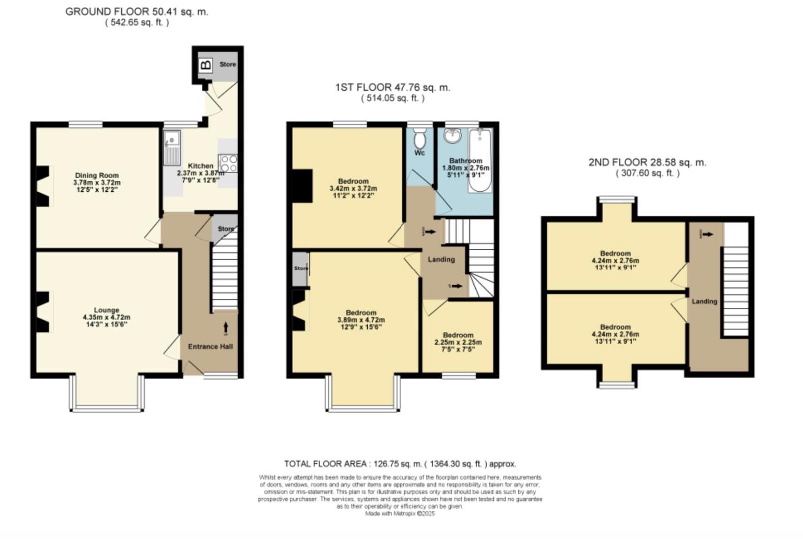 4, Waverley Road, Margate floorplan