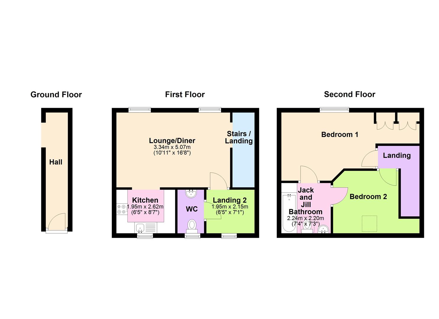 68, Clayburn Road, Peterborough floorplan