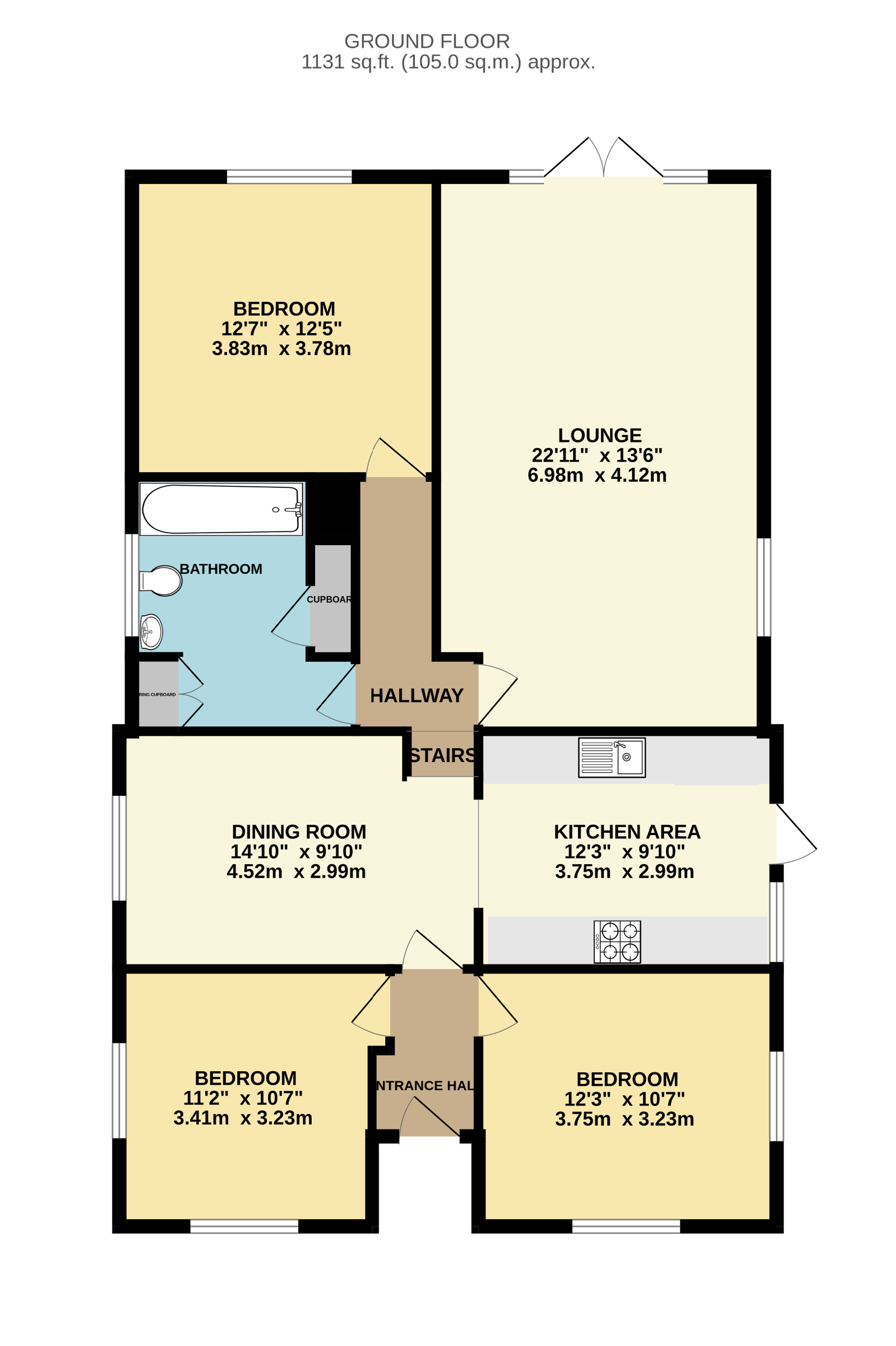 May Cottage, Sandford Hill, Lydney floorplan