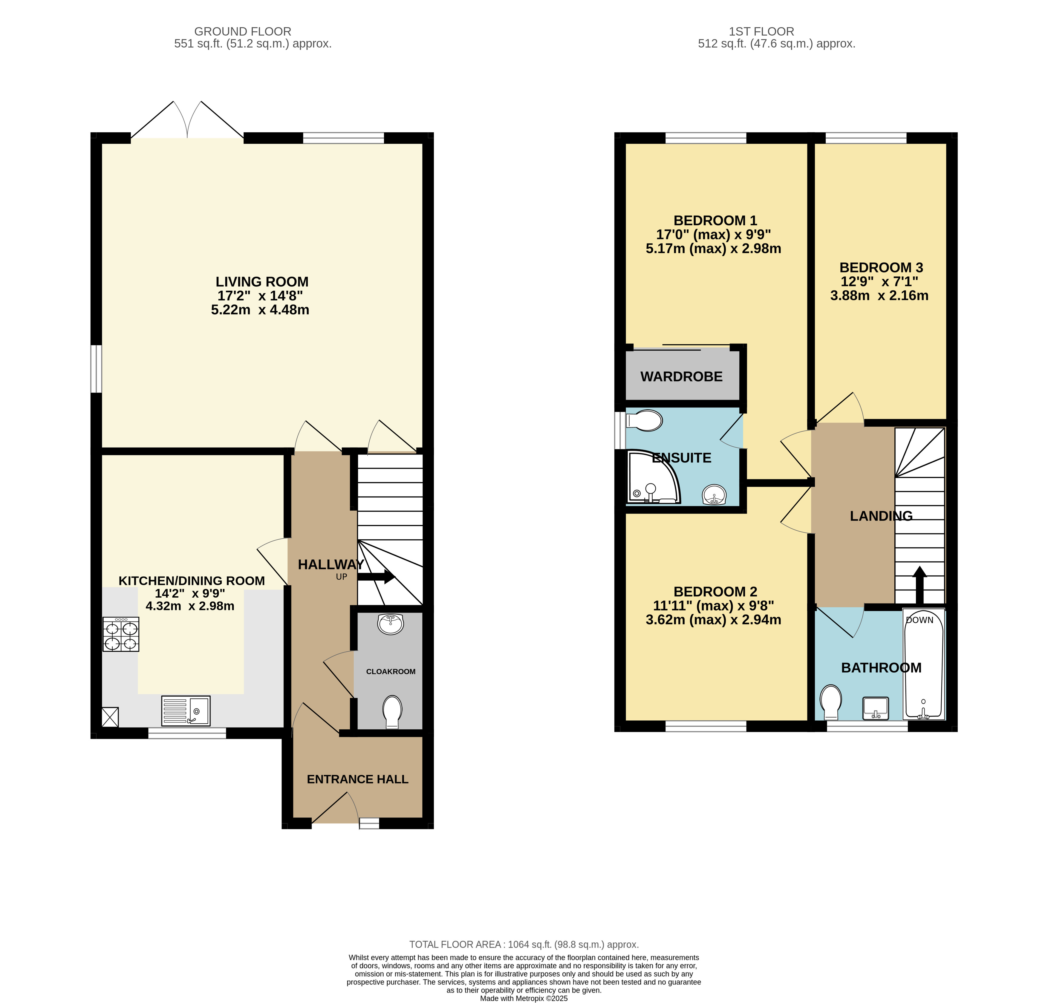 2, Coly Road, Devon floorplan