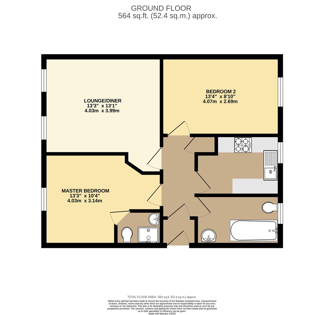 8, Ilam Court, Rugby floorplan