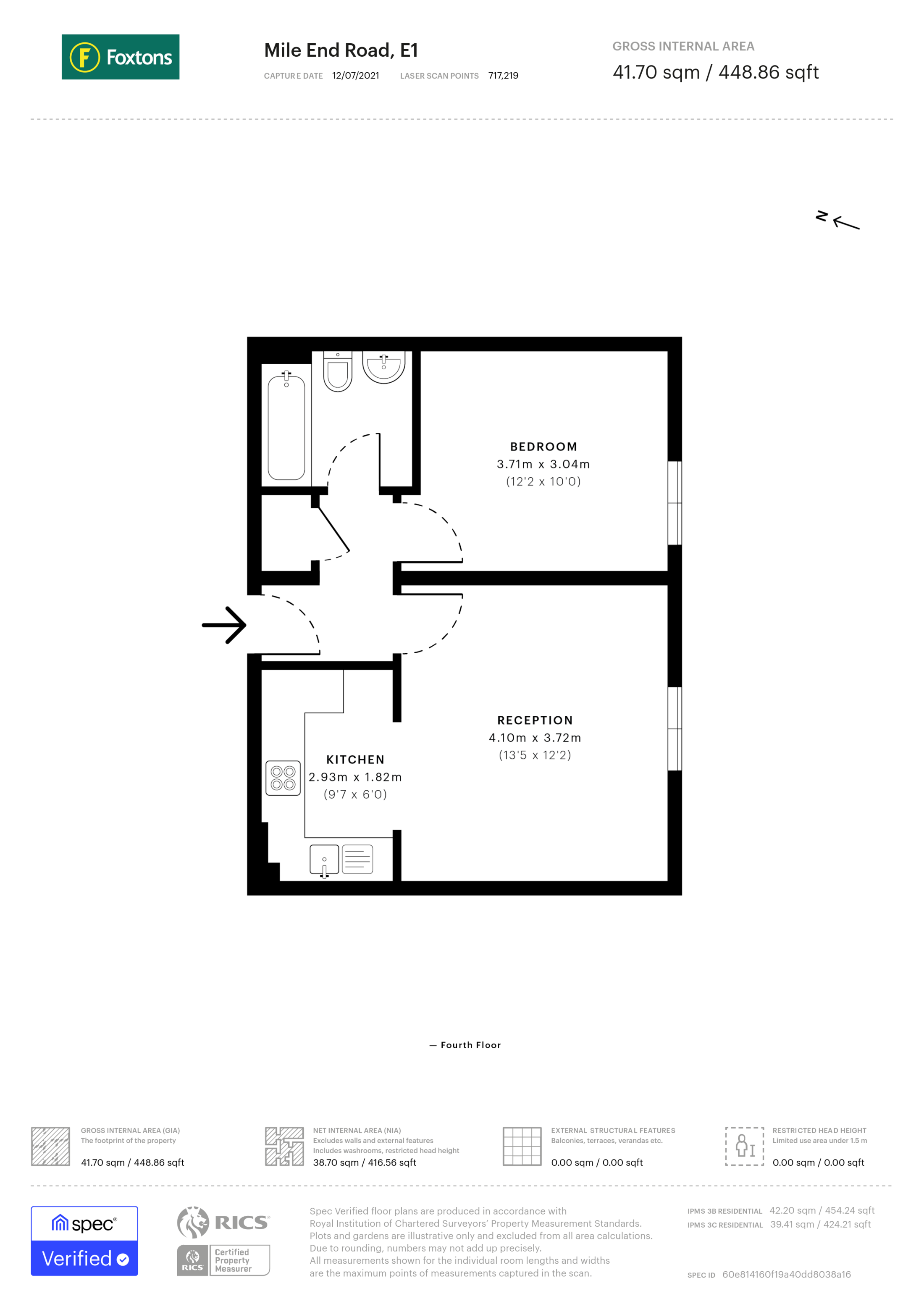 200, Mile End Road, Tower Hamlets, London floorplan