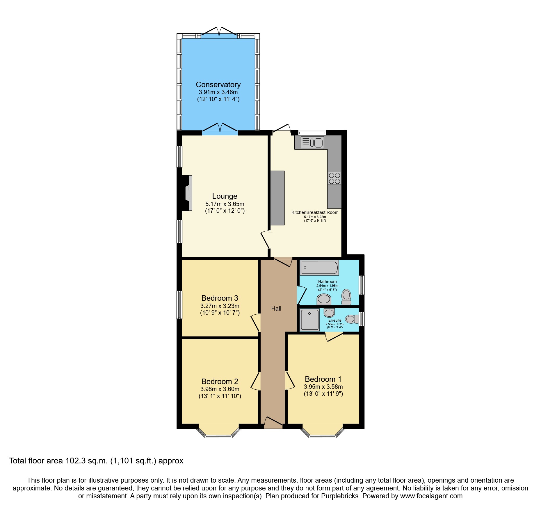 12, Rosecroft Lane, Welwyn floorplan