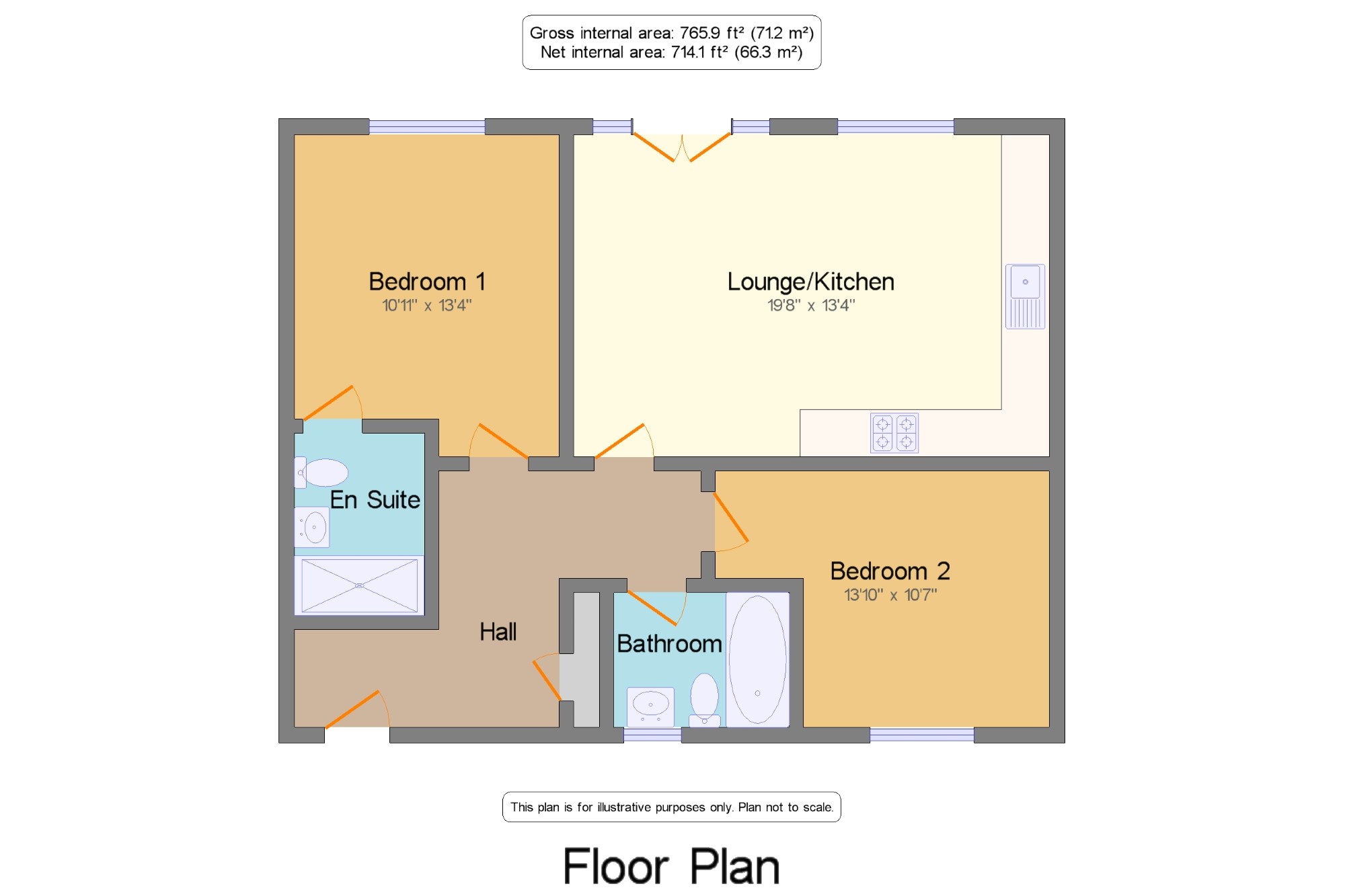 2 Bedrooms Flat for sale in Faygate, Horsham, West Sussex RH12