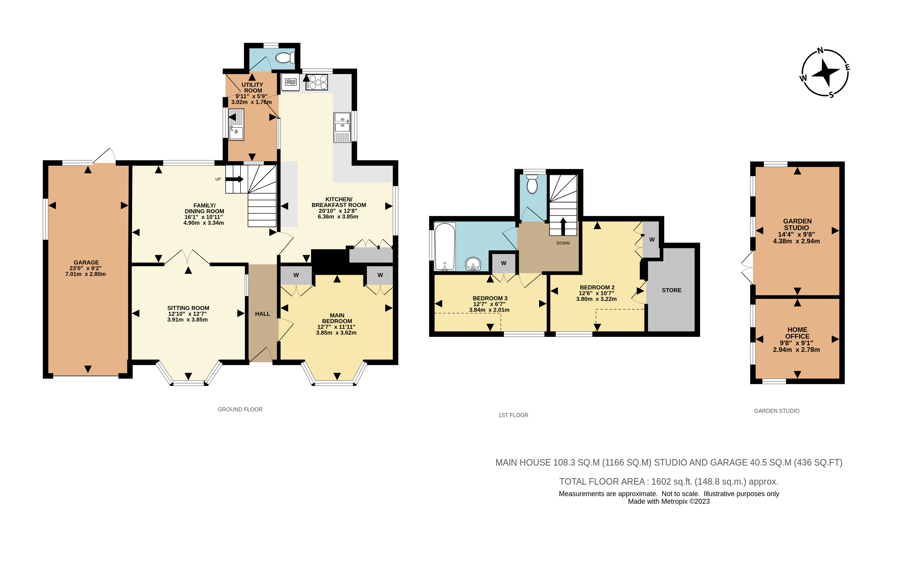 Effingham Road, Burstow, Horley, Surrey RH6, 3 bedroom detached house