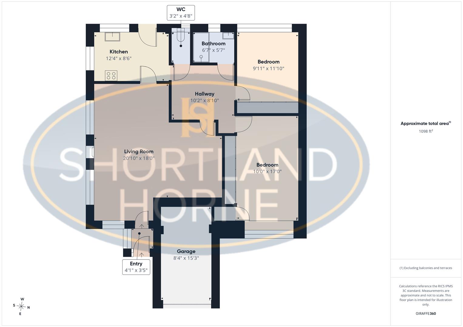 1, Treedale Close, Coventry floorplan