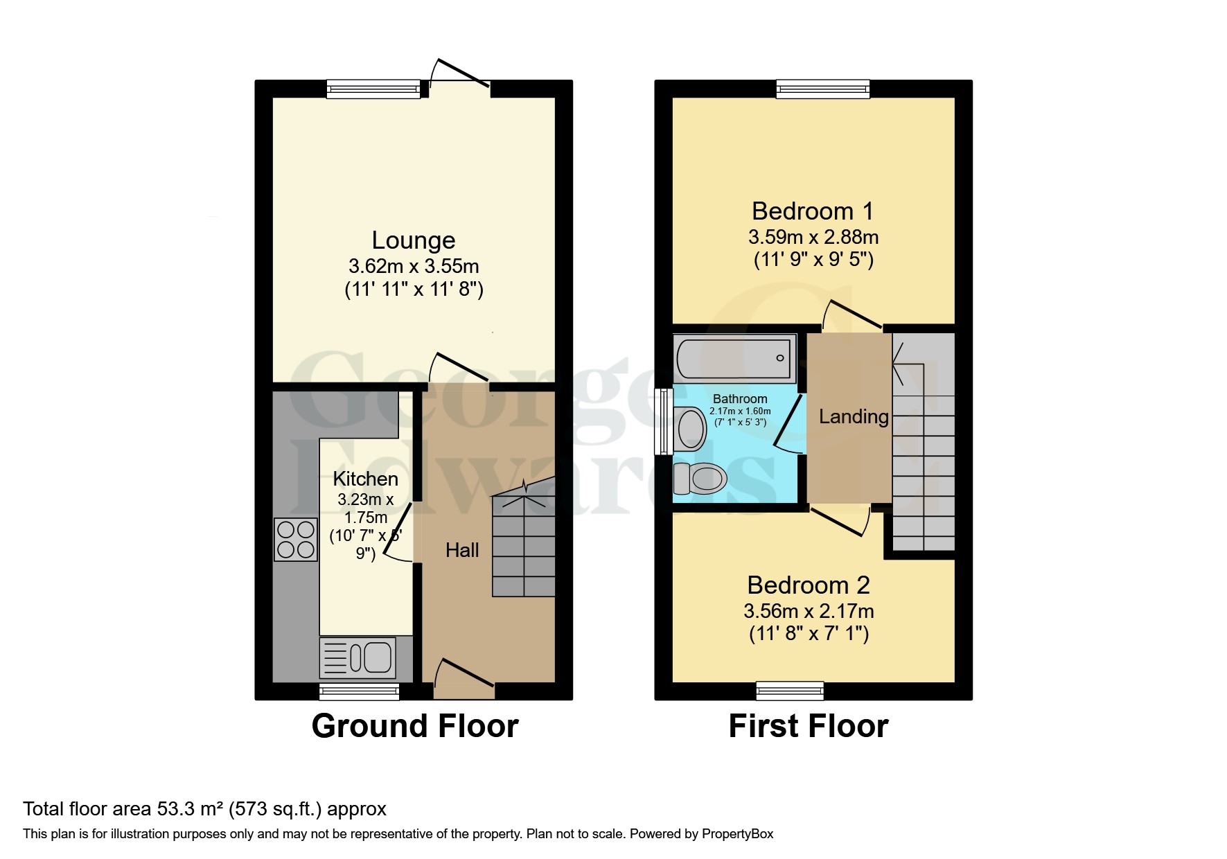 1, New Street, SWADLINCOTE floorplan